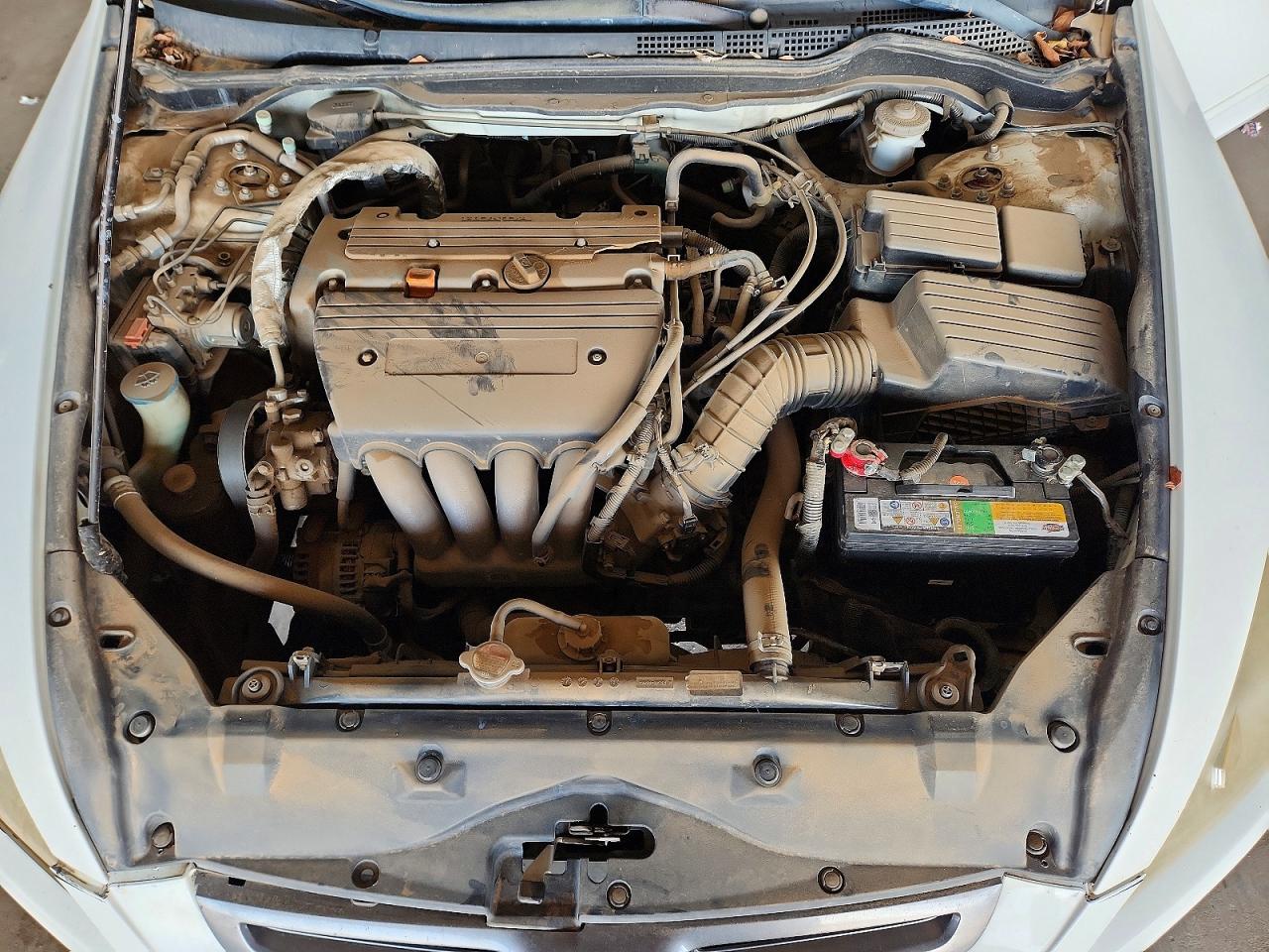 2003 Honda Accord Ex White vin: JHMCM56653C083162