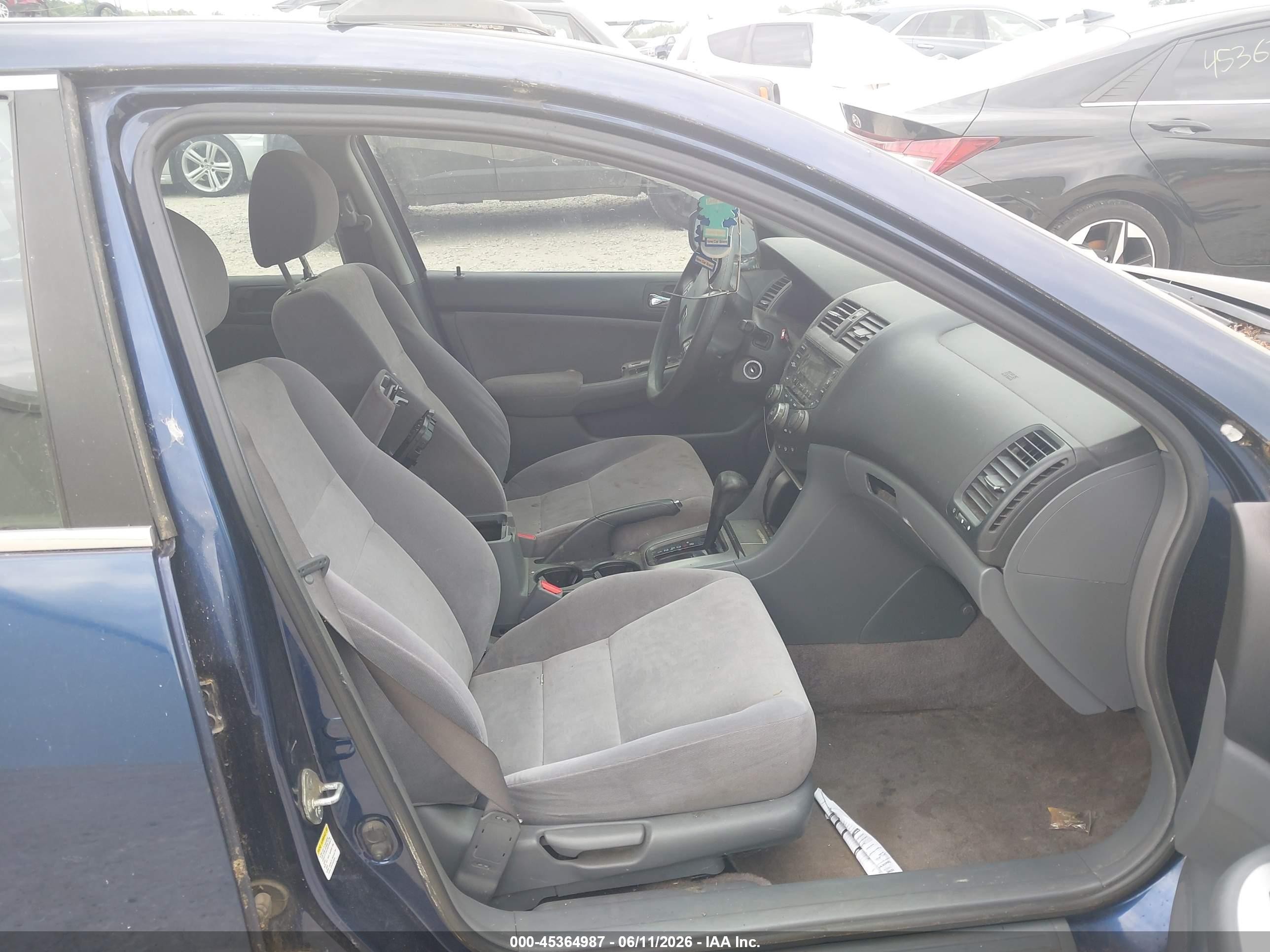 2004 Honda Accord 2.4 Ex Blue vin: JHMCM56654C001609