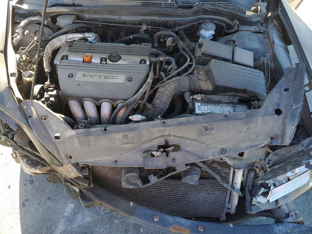 2004 Honda Accord Ex Black vin: JHMCM56654C002405