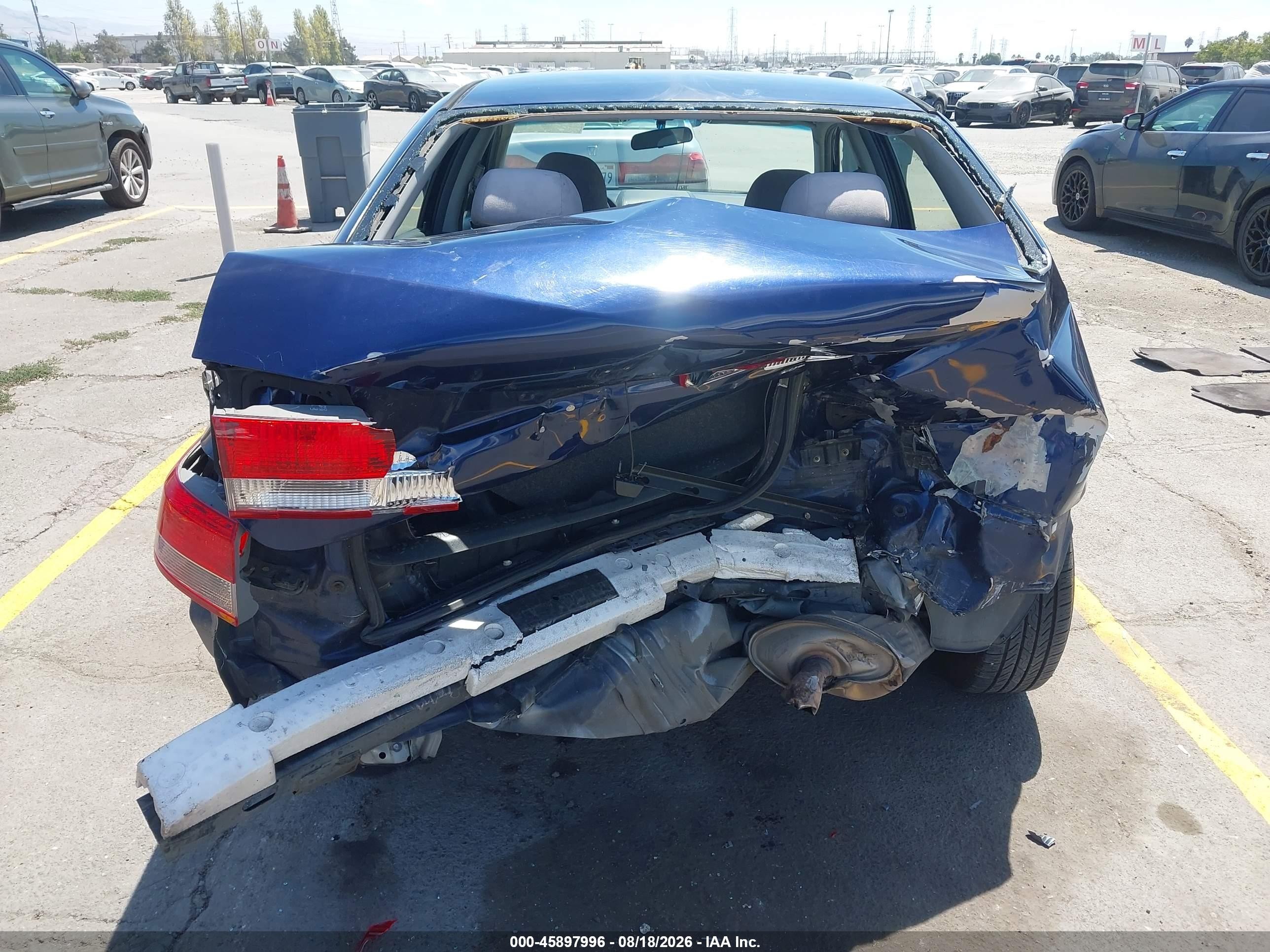 2004 Honda Accord 2.4 Ex Blue vin: JHMCM56654C028888