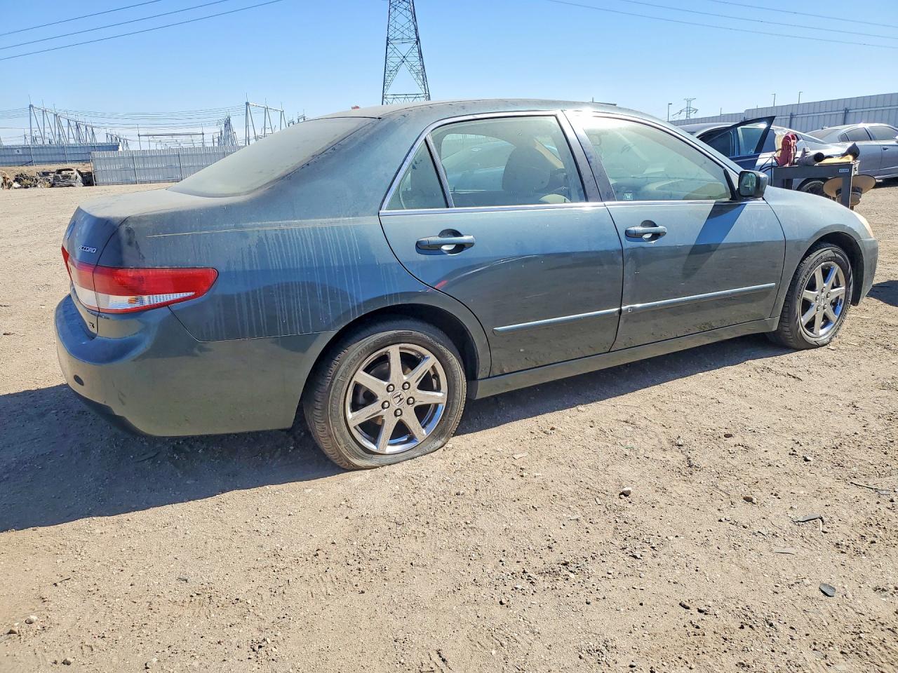 2004 Hond Accord Ex Gray vin: JHMCM56654C036828