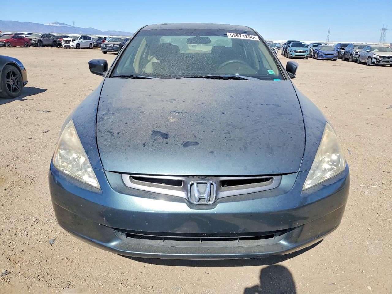 2004 Hond Accord Ex Gray vin: JHMCM56654C036828