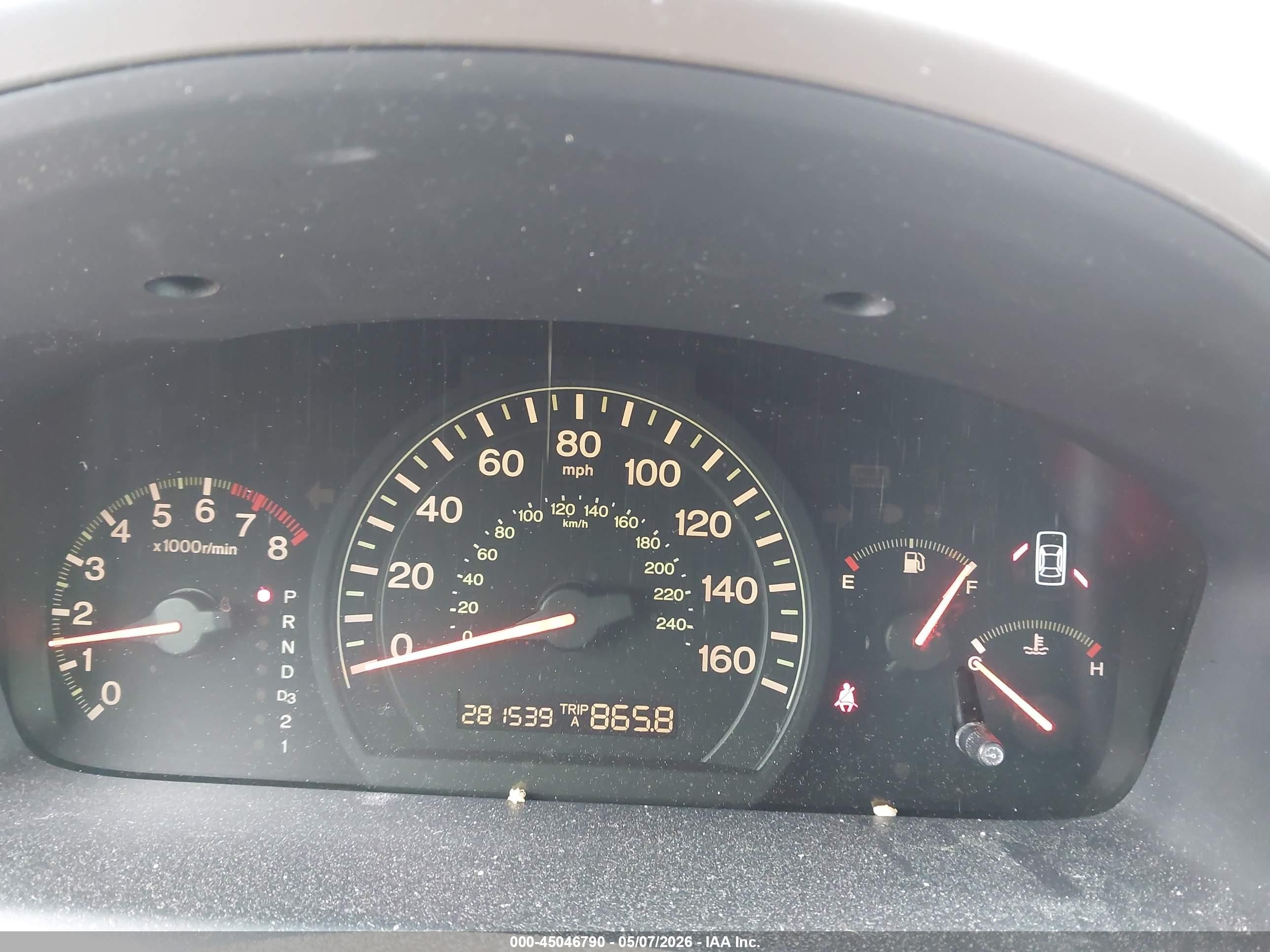 2003 Honda Accord 2.4 Ex White vin: JHMCM56663C004193