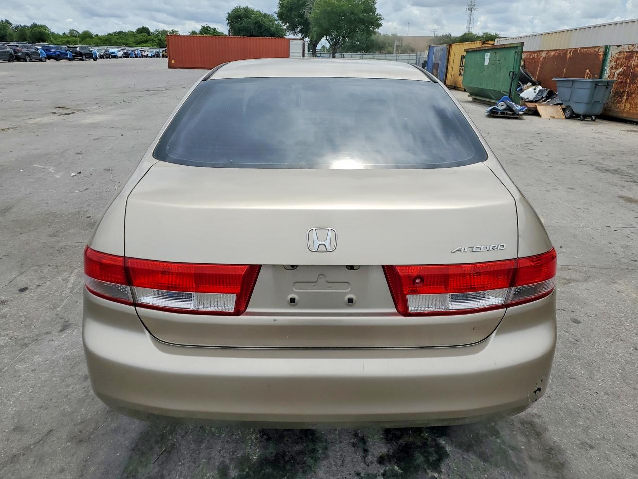 2003 Honda Accord Ex Золотой vin: JHMCM56663C087611