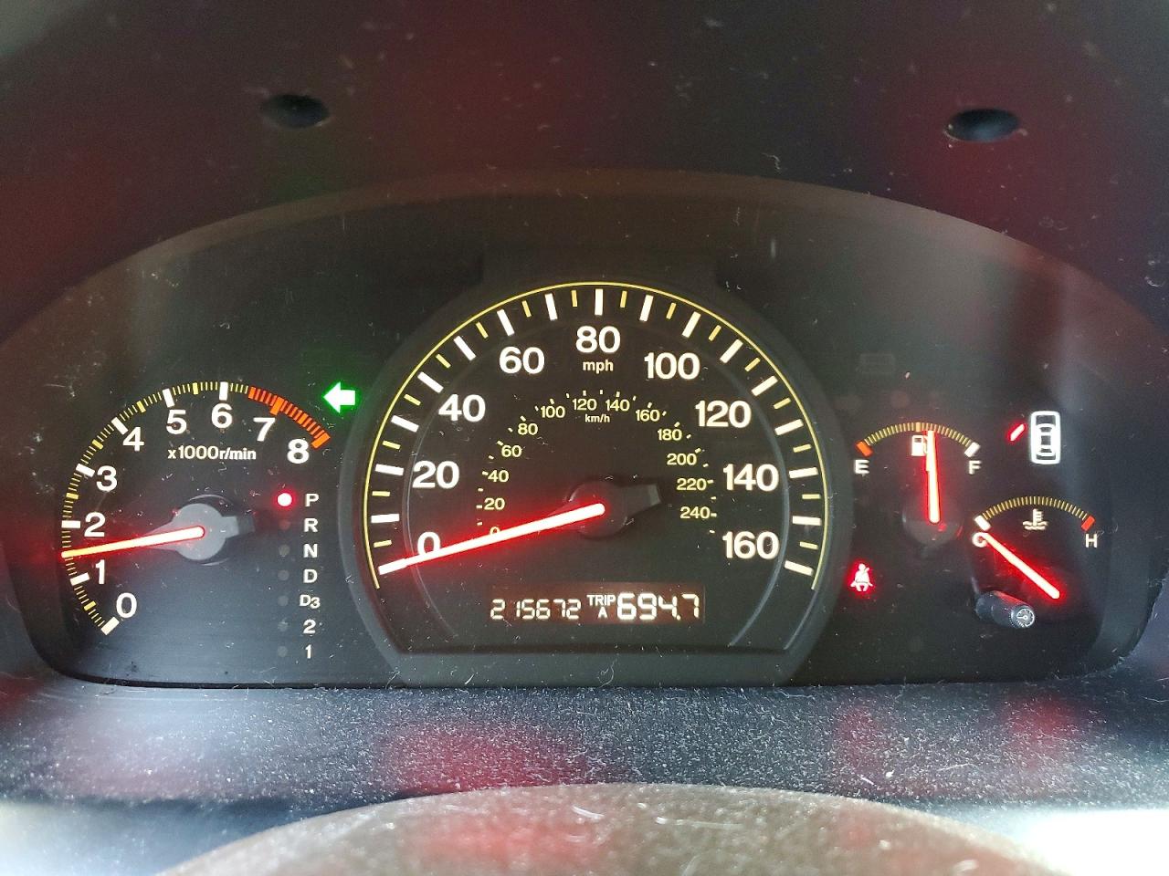2003 Honda Accord Ex Золотой vin: JHMCM56663C087611