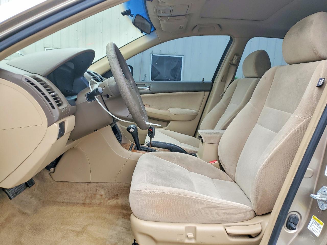 2003 Honda Accord Ex Золотой vin: JHMCM56663C087611