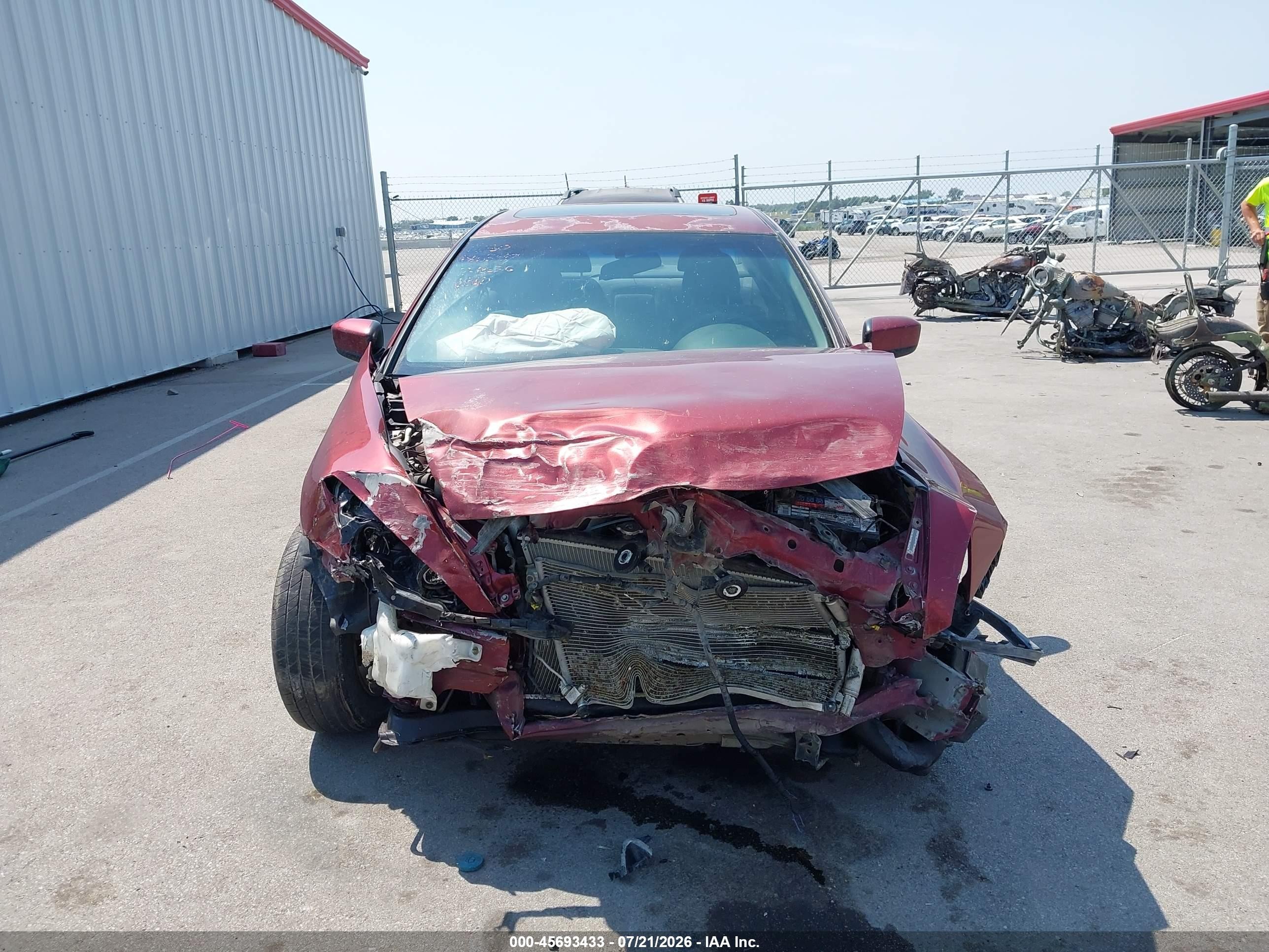 2003 Honda Accord Sdn Ex Red vin: JHMCM56673C016014