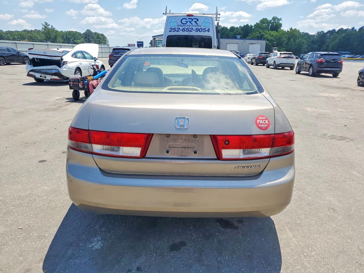 2003 Honda Accord Ex Gold vin: JHMCM56673C020905