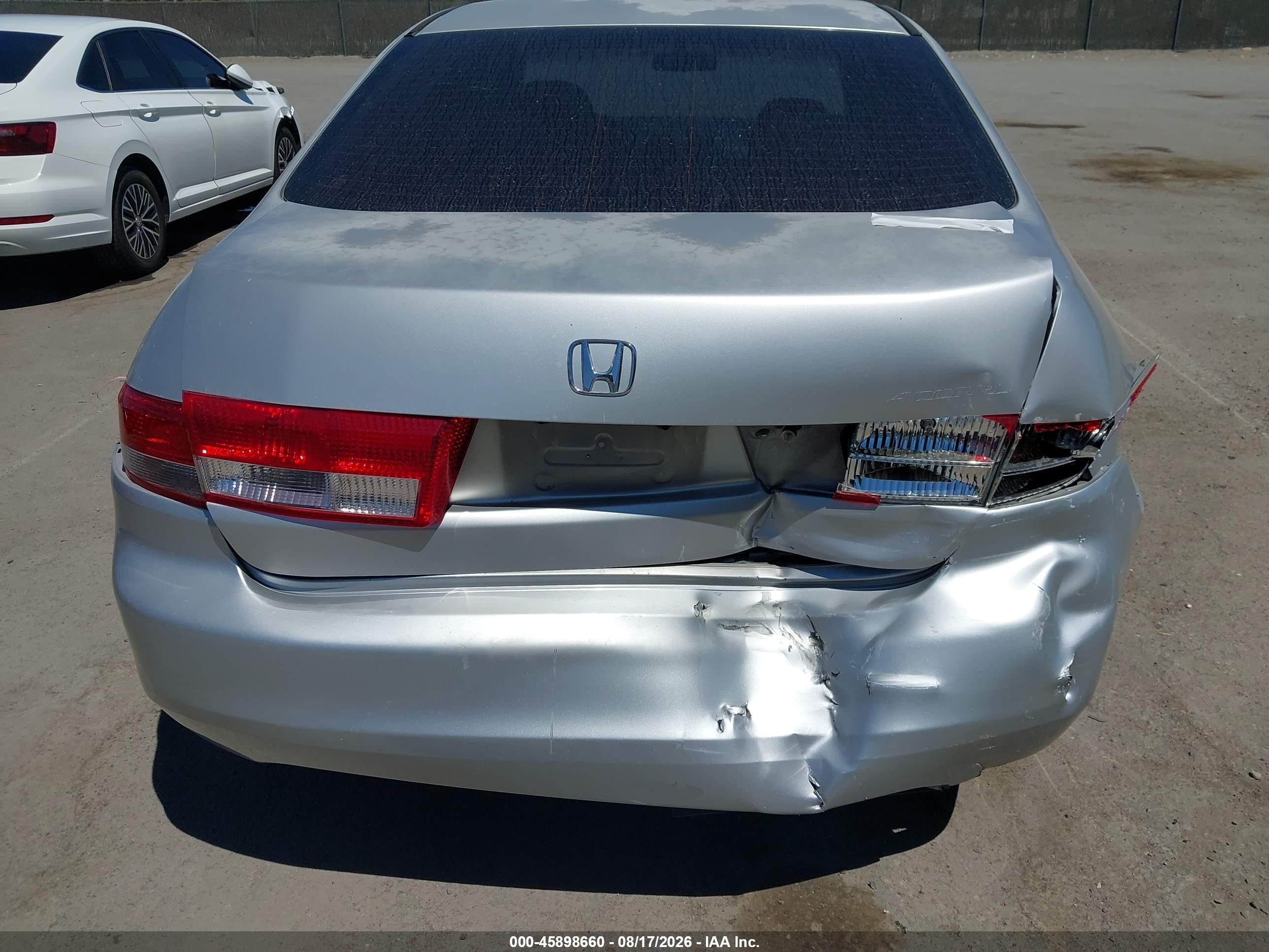 2003 Honda Accord 2.4 Ex Silver vin: JHMCM56673C033668