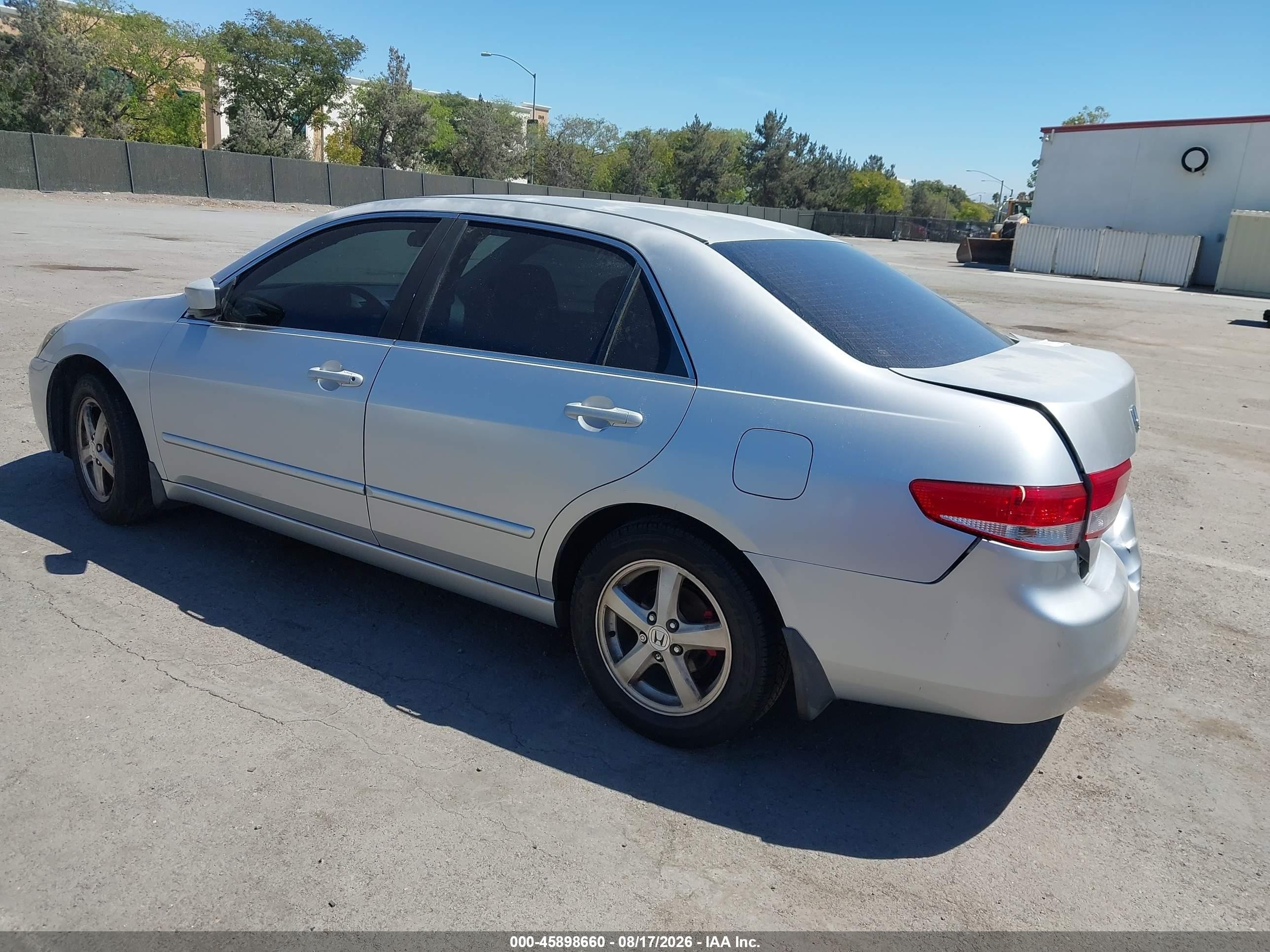 2003 Honda Accord 2.4 Ex Silver vin: JHMCM56673C033668
