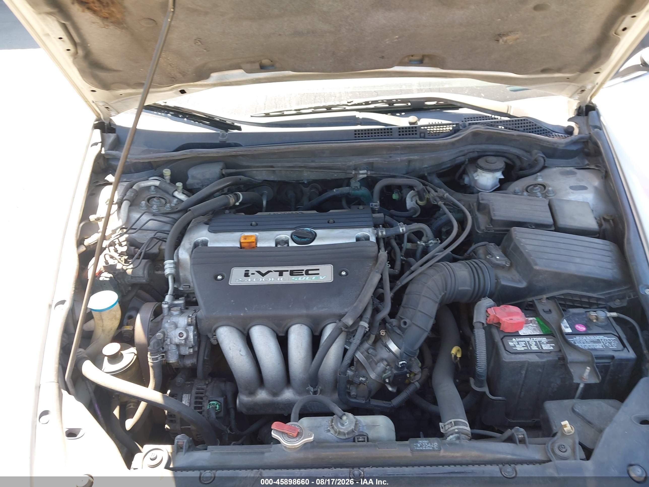 2003 Honda Accord 2.4 Ex Silver vin: JHMCM56673C033668