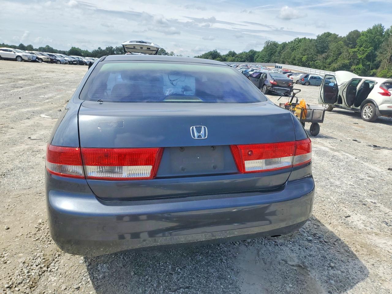 2003 Honda Accord Ex Gray vin: JHMCM56673C044007