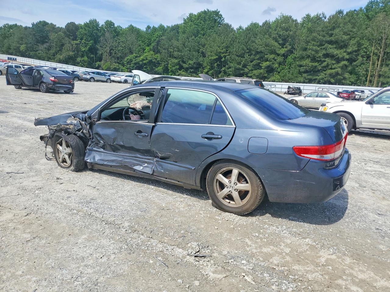 2003 Honda Accord Ex Gray vin: JHMCM56673C044007