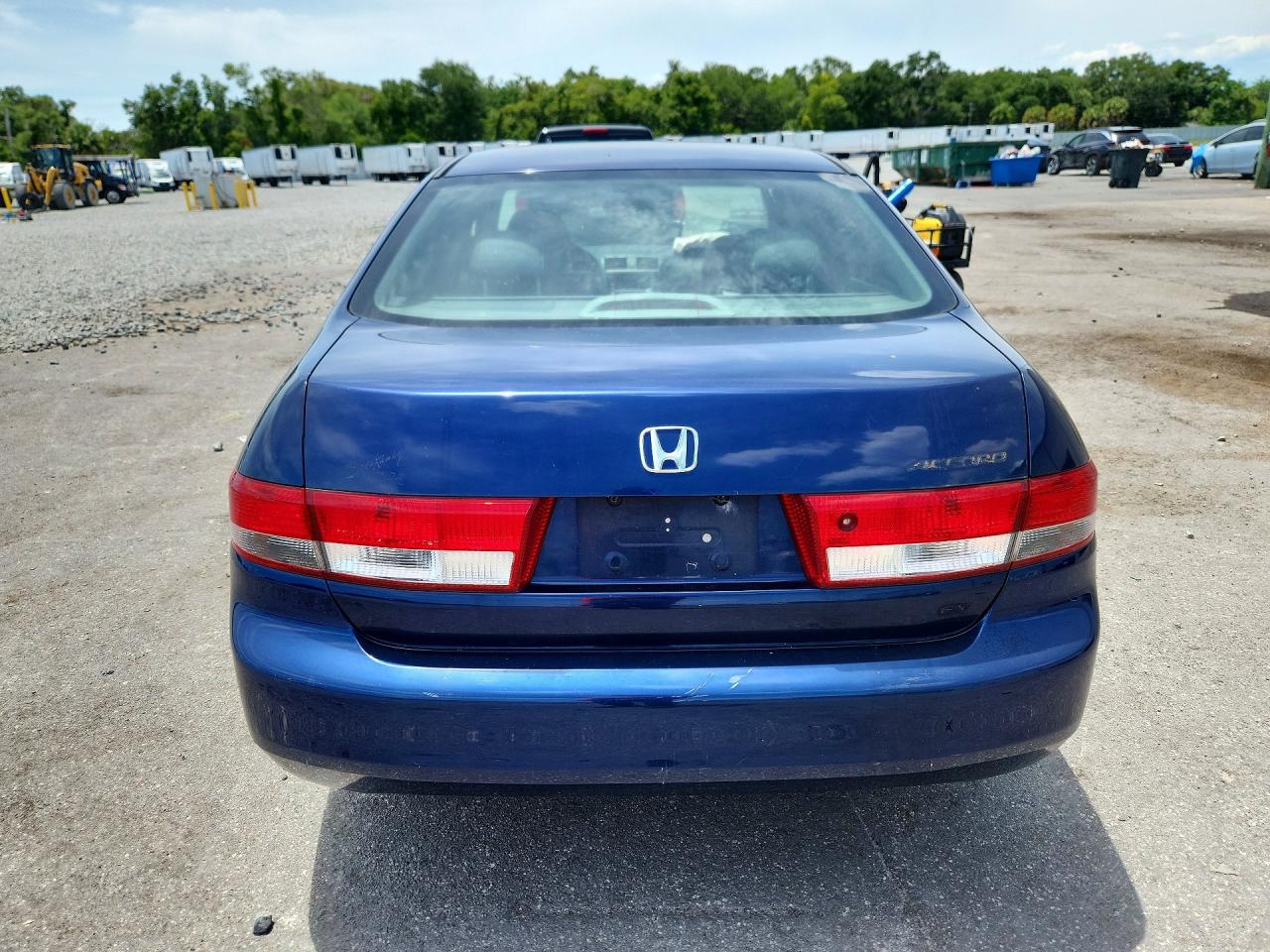 2003 Honda Accord Ex Blue vin: JHMCM56683C035851