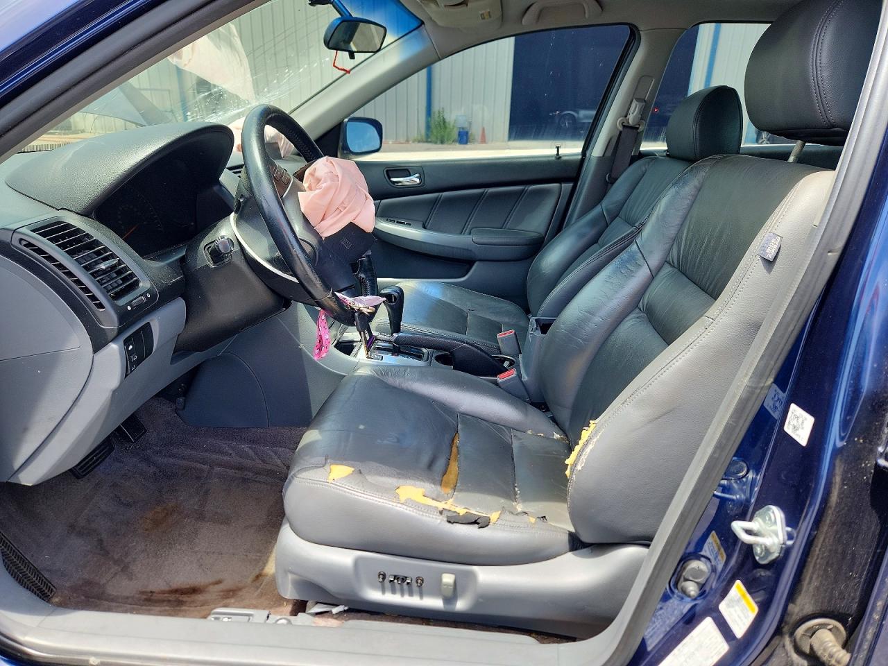 2003 Honda Accord Ex Blue vin: JHMCM56683C035851