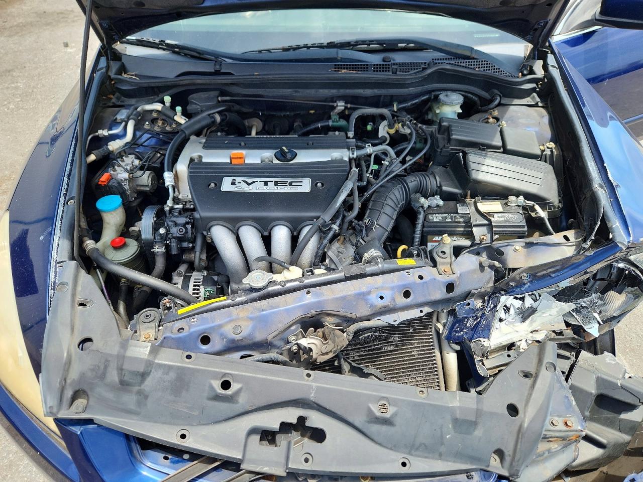 2003 Honda Accord Ex Blue vin: JHMCM56683C035851