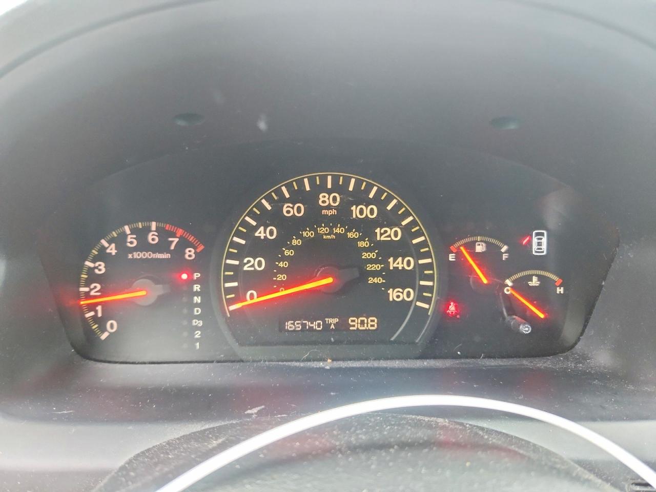 2003 Honda Accord Ex Blue vin: JHMCM56683C039835