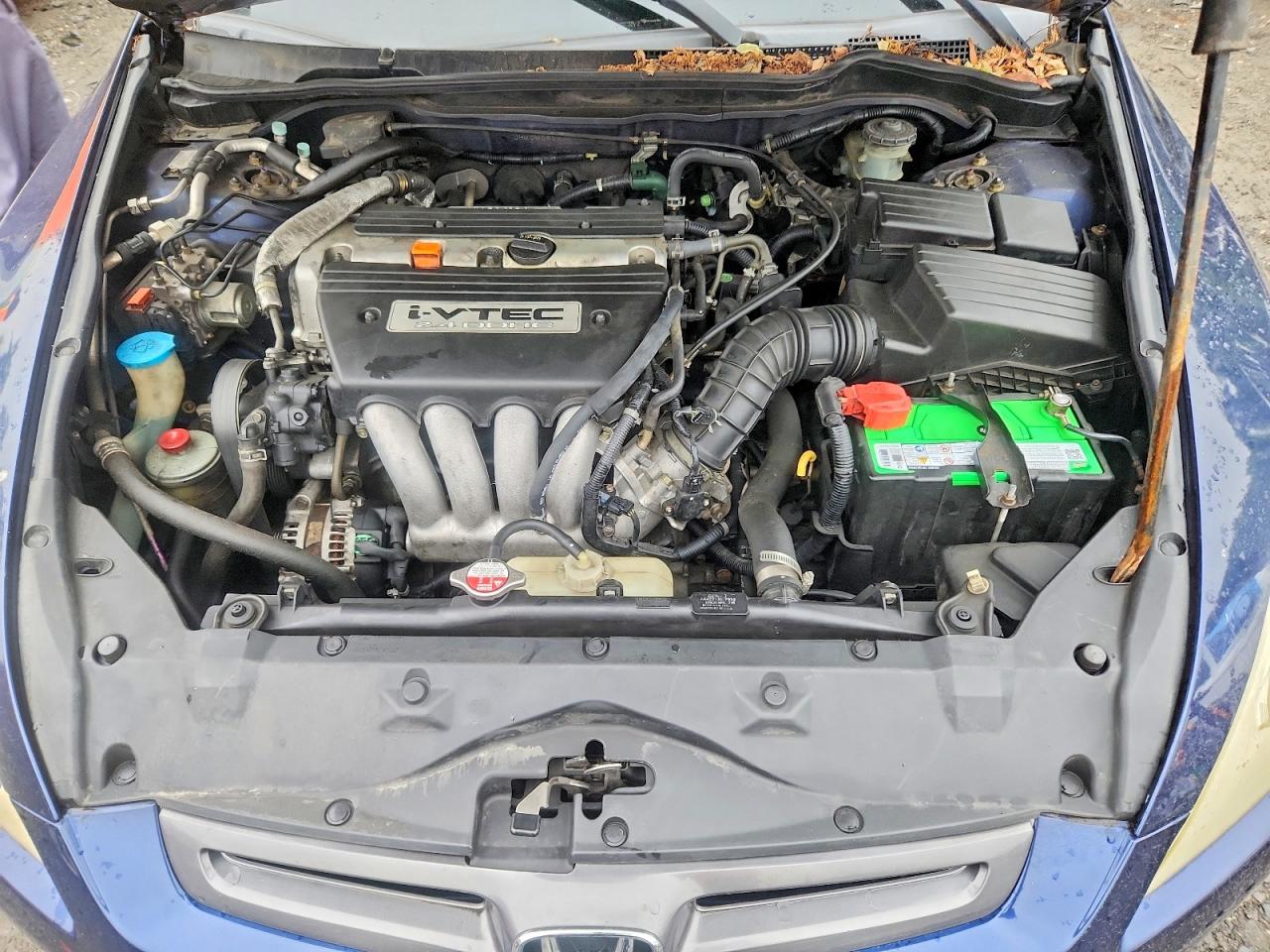 2003 Honda Accord Ex Blue vin: JHMCM56683C039835