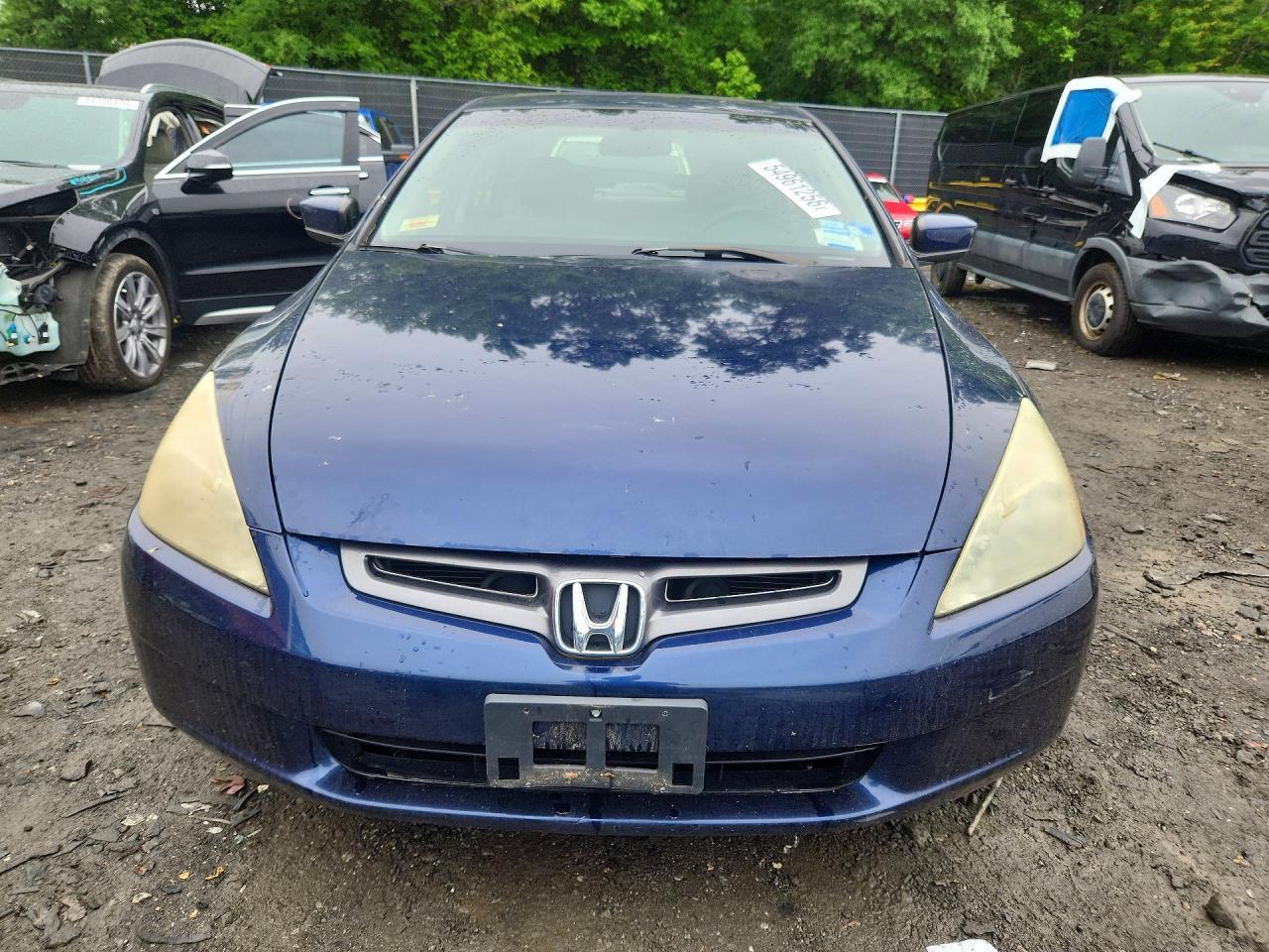 2003 Honda Accord Ex Blue vin: JHMCM56683C039835