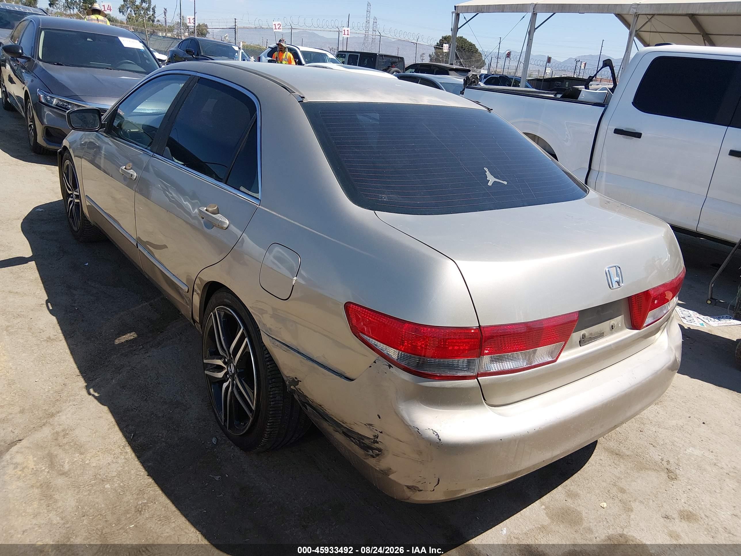 2003 Honda Accord 2.4 Ex Champagne vin: JHMCM56683C047918