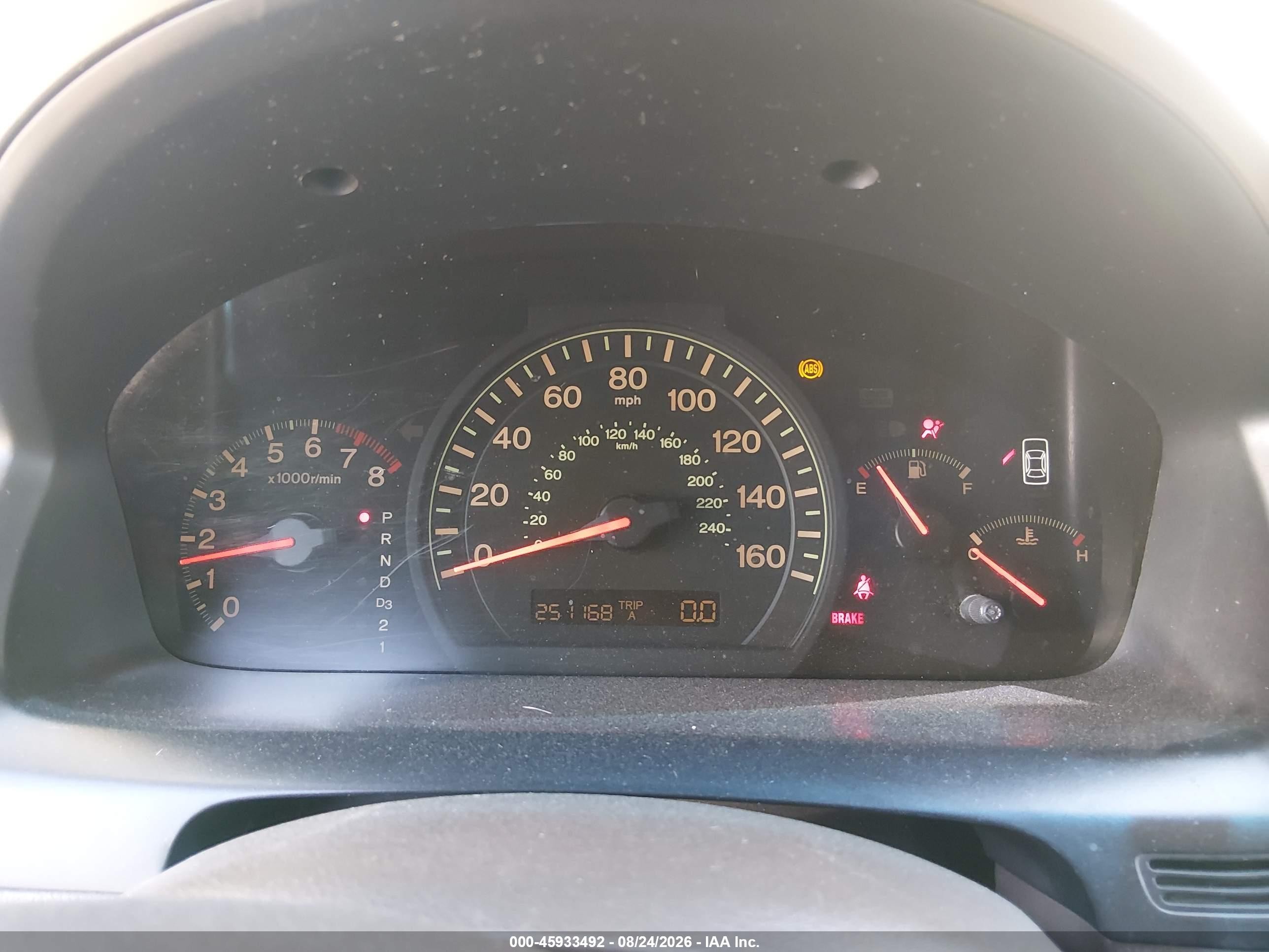 2003 Honda Accord 2.4 Ex Champagne vin: JHMCM56683C047918