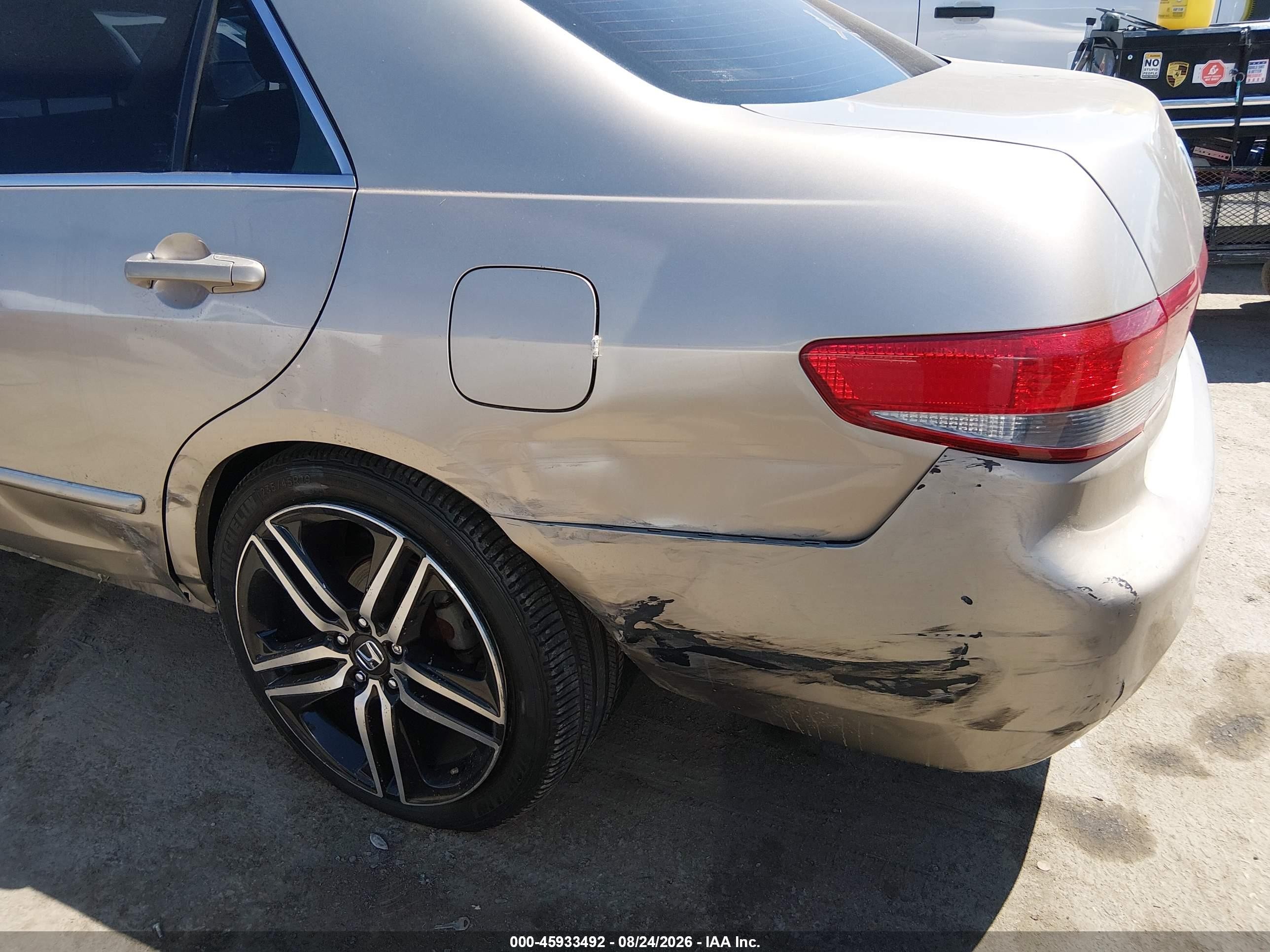 2003 Honda Accord 2.4 Ex Champagne vin: JHMCM56683C047918