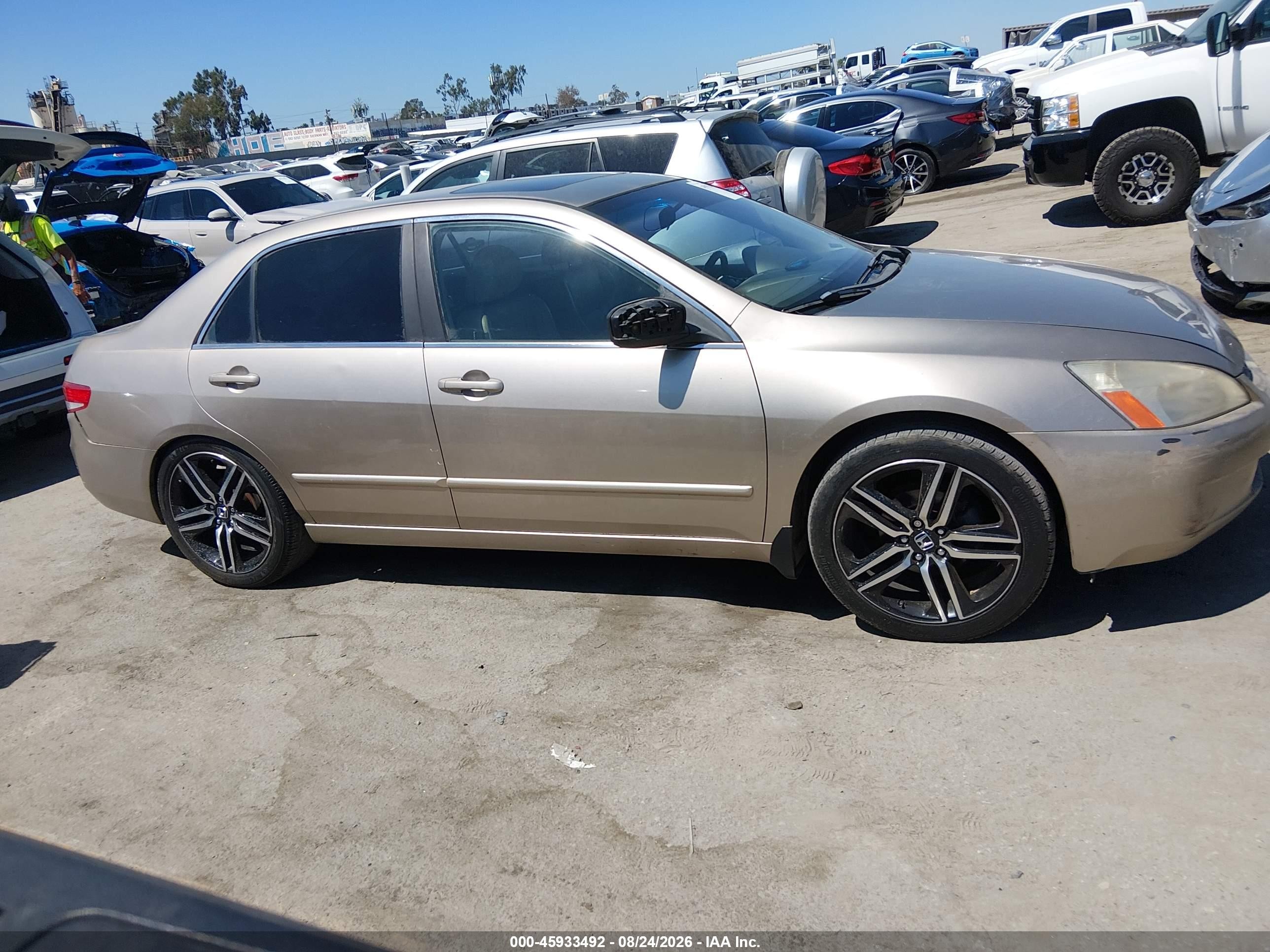 2003 Honda Accord 2.4 Ex Champagne vin: JHMCM56683C047918