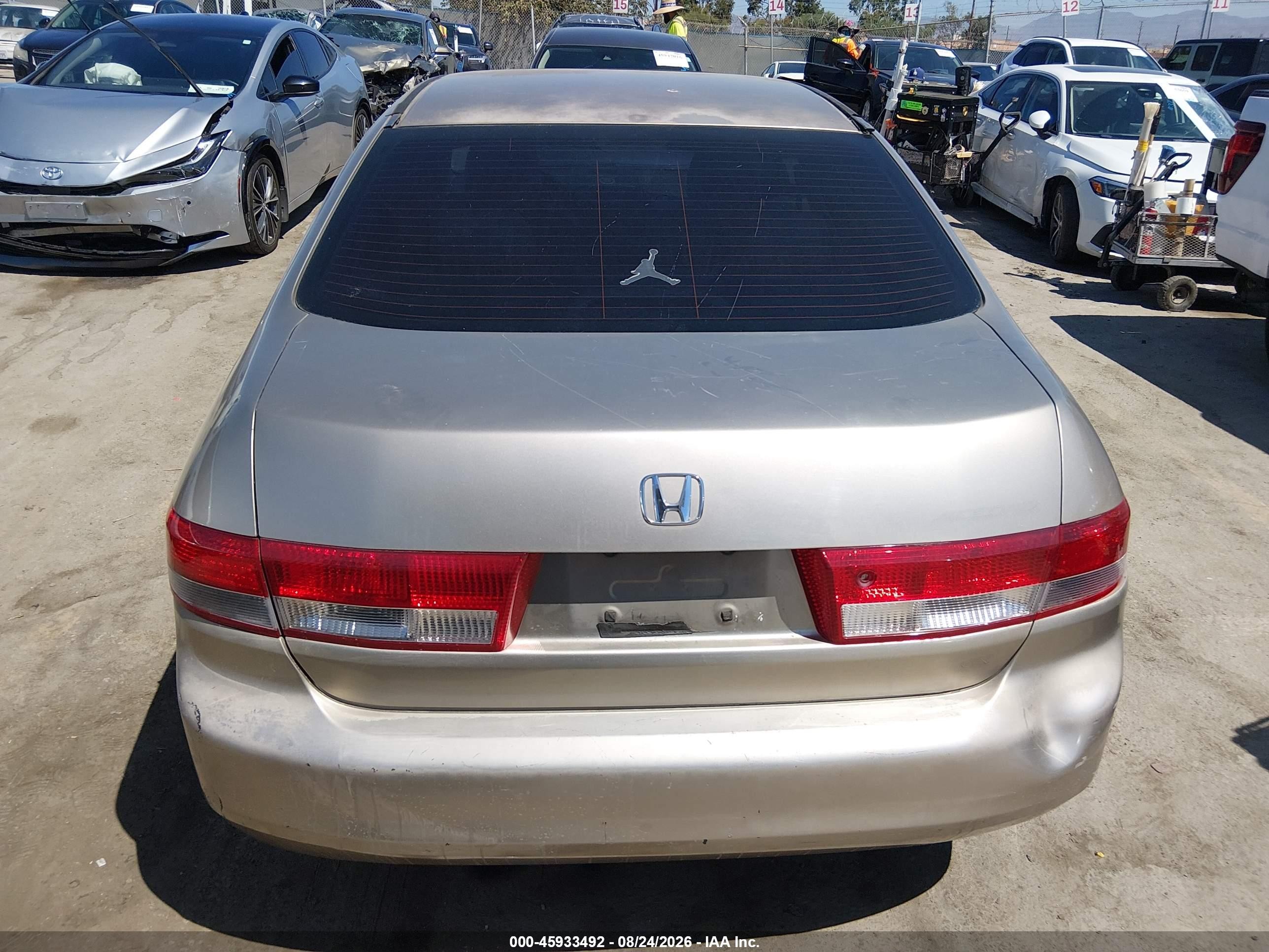 2003 Honda Accord 2.4 Ex Champagne vin: JHMCM56683C047918
