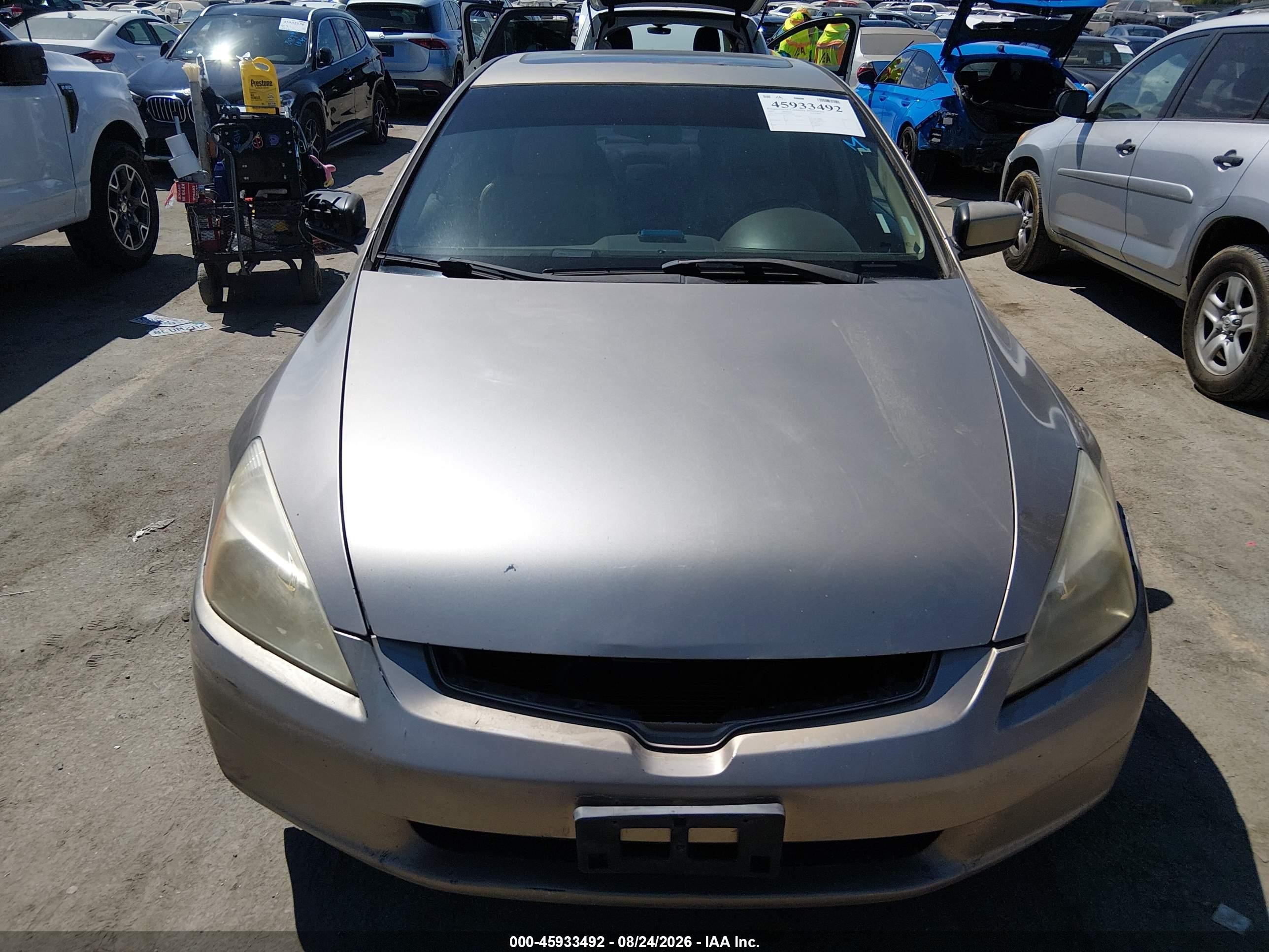 2003 Honda Accord 2.4 Ex Champagne vin: JHMCM56683C047918