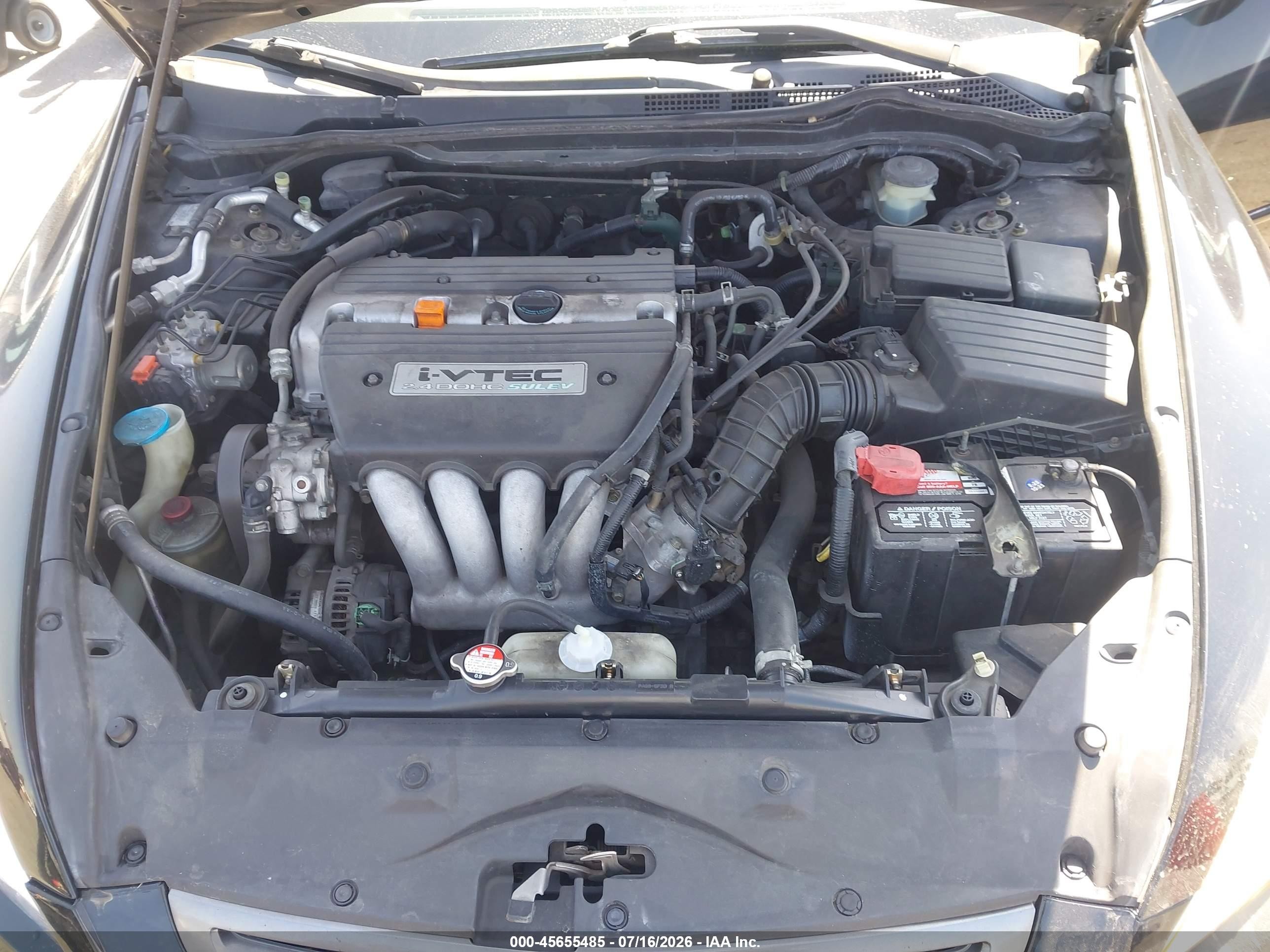 2003 Honda Accord Sdn Ex Black vin: JHMCM56683C049149