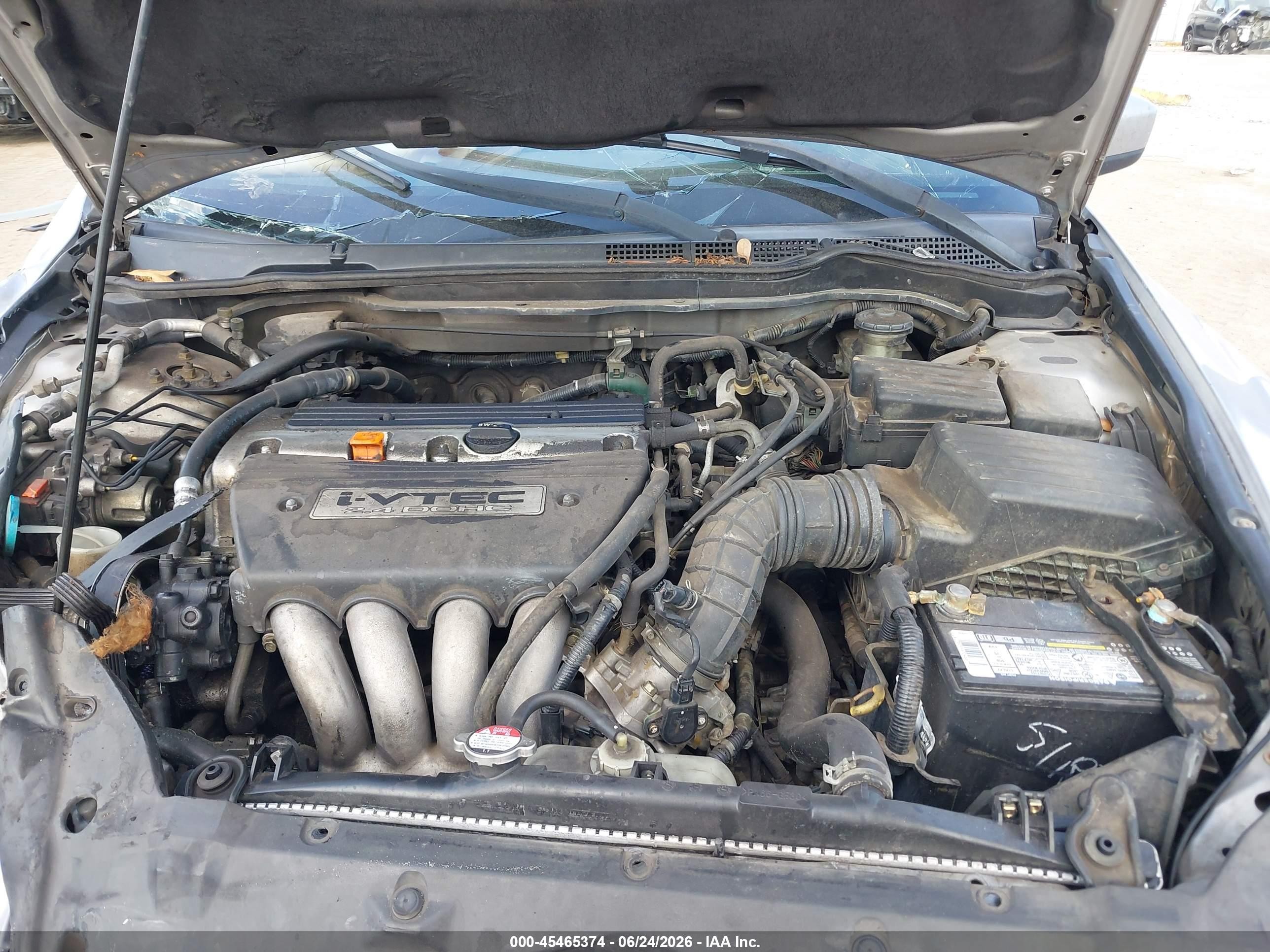 2003 Honda Accord Sdn Ex Silver vin: JHMCM56683C050480