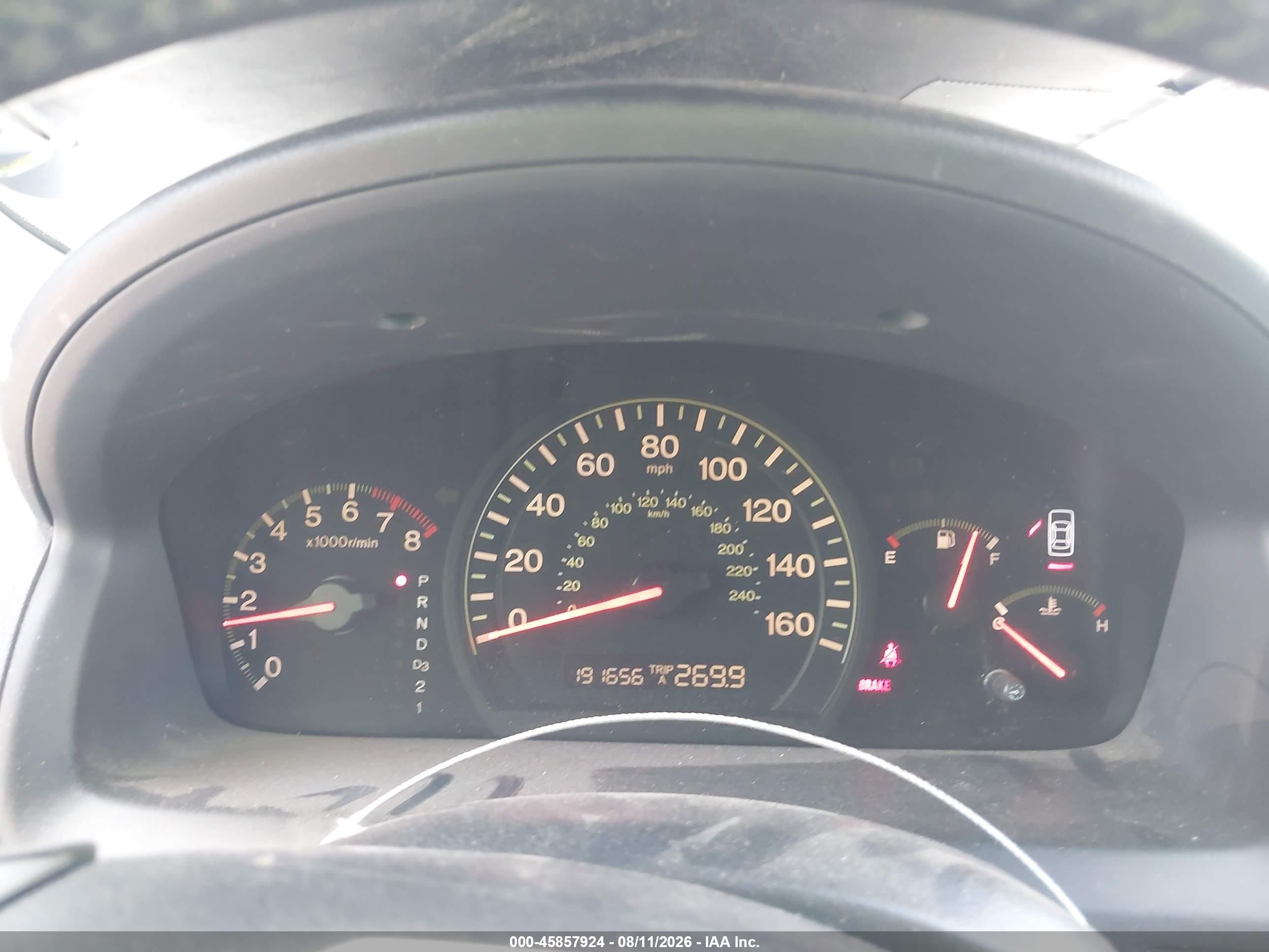 2003 Honda Accord 2.4 Ex Gray vin: JHMCM56683C057302