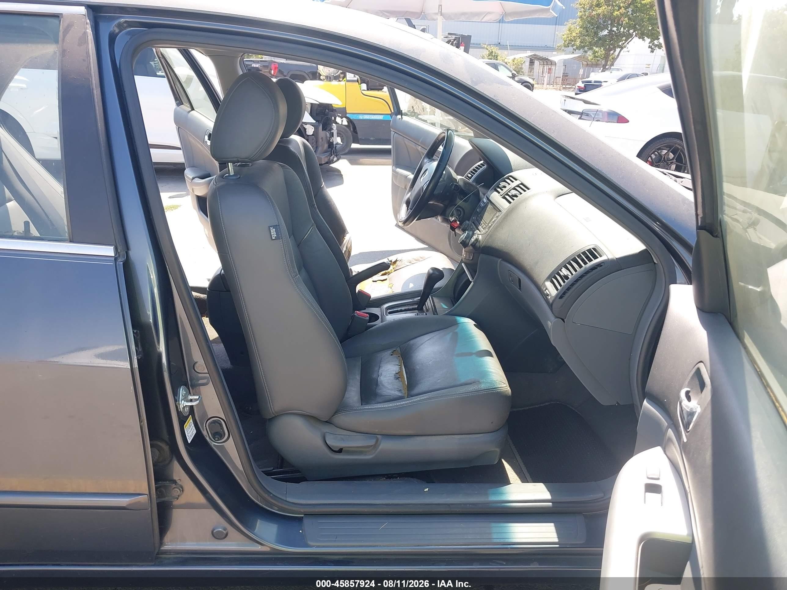 2003 Honda Accord 2.4 Ex Gray vin: JHMCM56683C057302