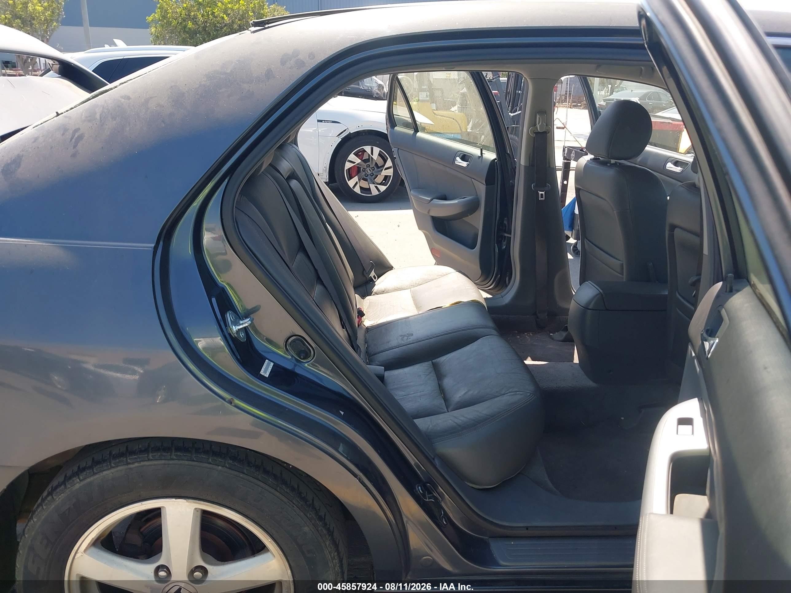2003 Honda Accord 2.4 Ex Gray vin: JHMCM56683C057302