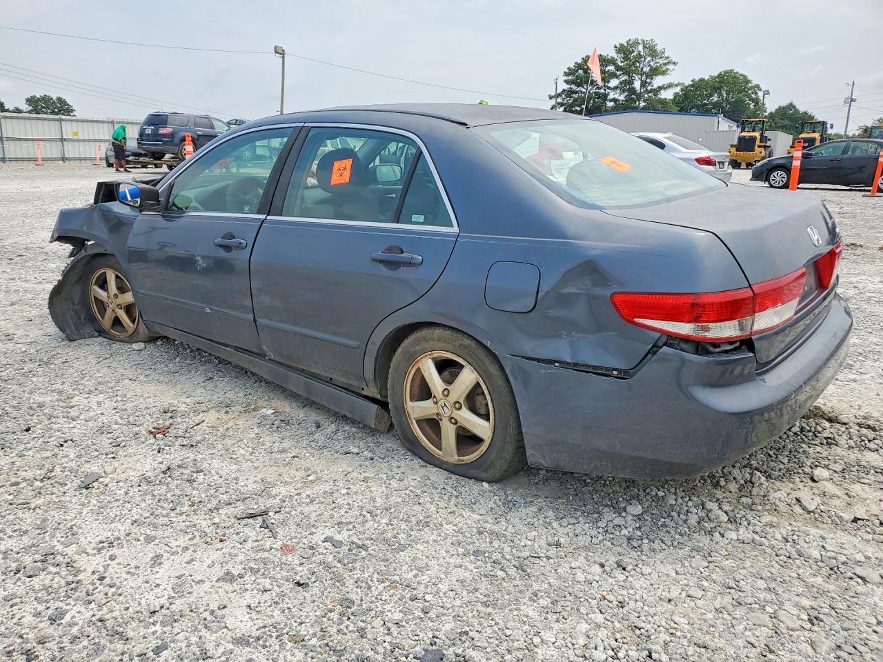 2003 Honda Accord Ex Gray vin: JHMCM56683C059812