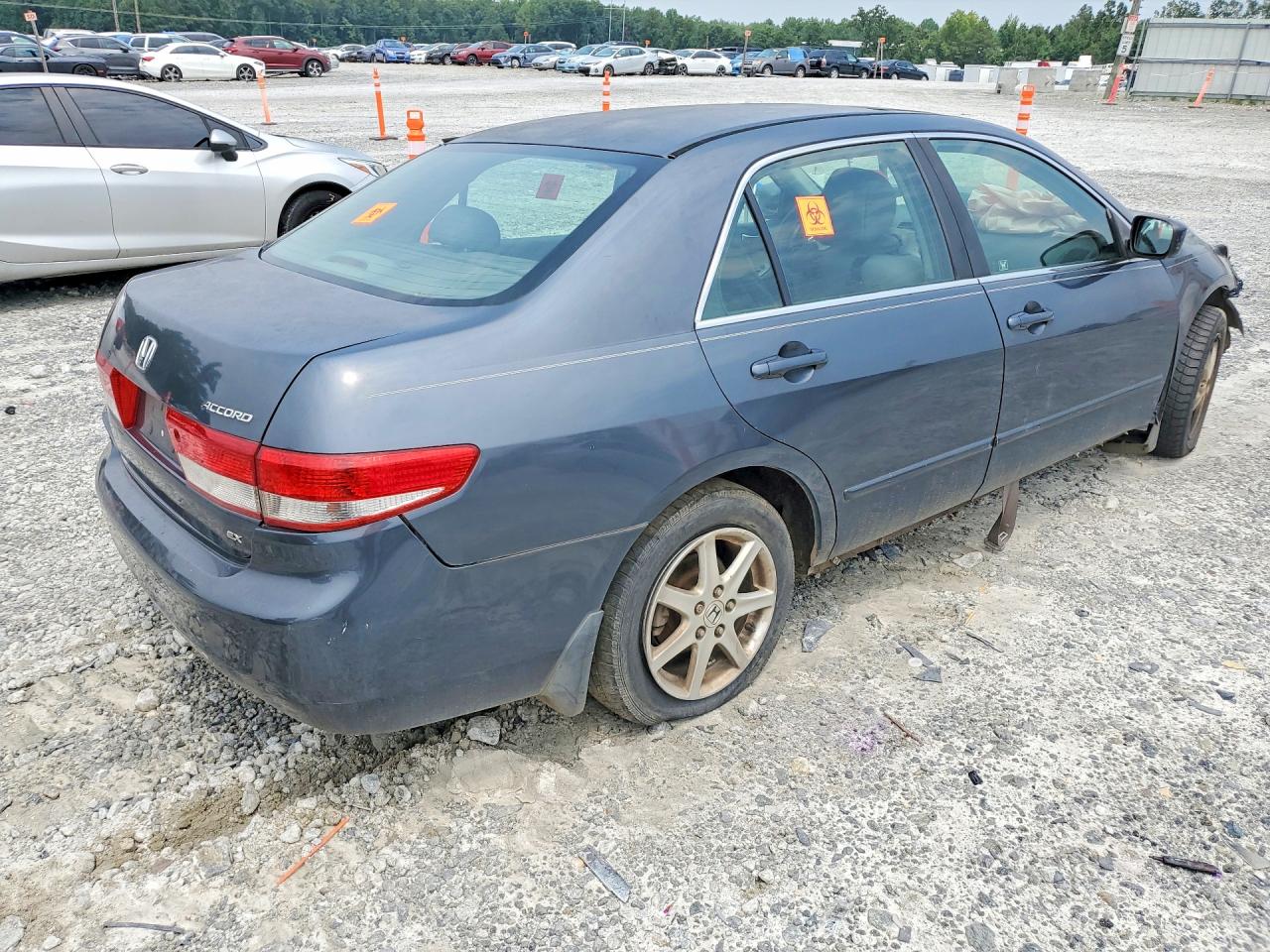 2003 Honda Accord Ex Gray vin: JHMCM56683C059812