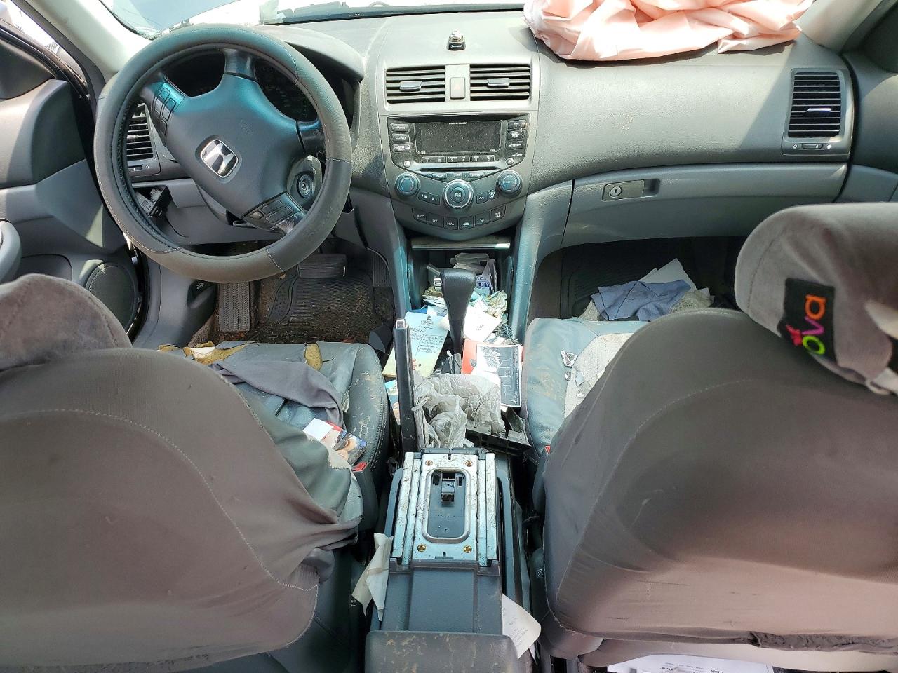 2003 Honda Accord Ex Gray vin: JHMCM56683C059812