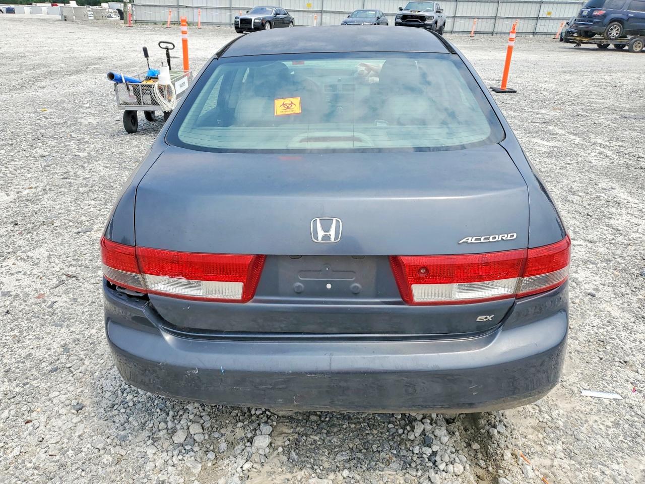 2003 Honda Accord Ex Gray vin: JHMCM56683C059812