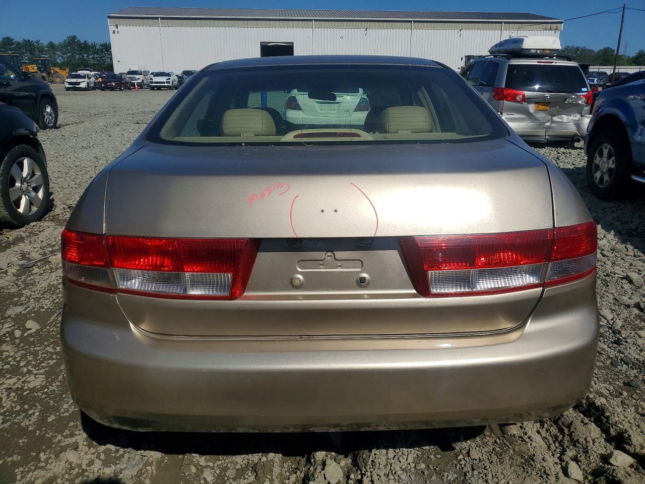 2003 Honda Accord Ex Tan vin: JHMCM56683C065805