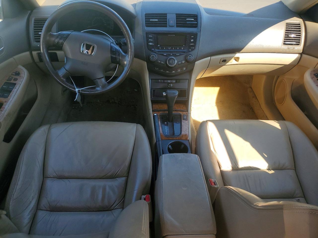 2003 Honda Accord Ex Tan vin: JHMCM56683C065805