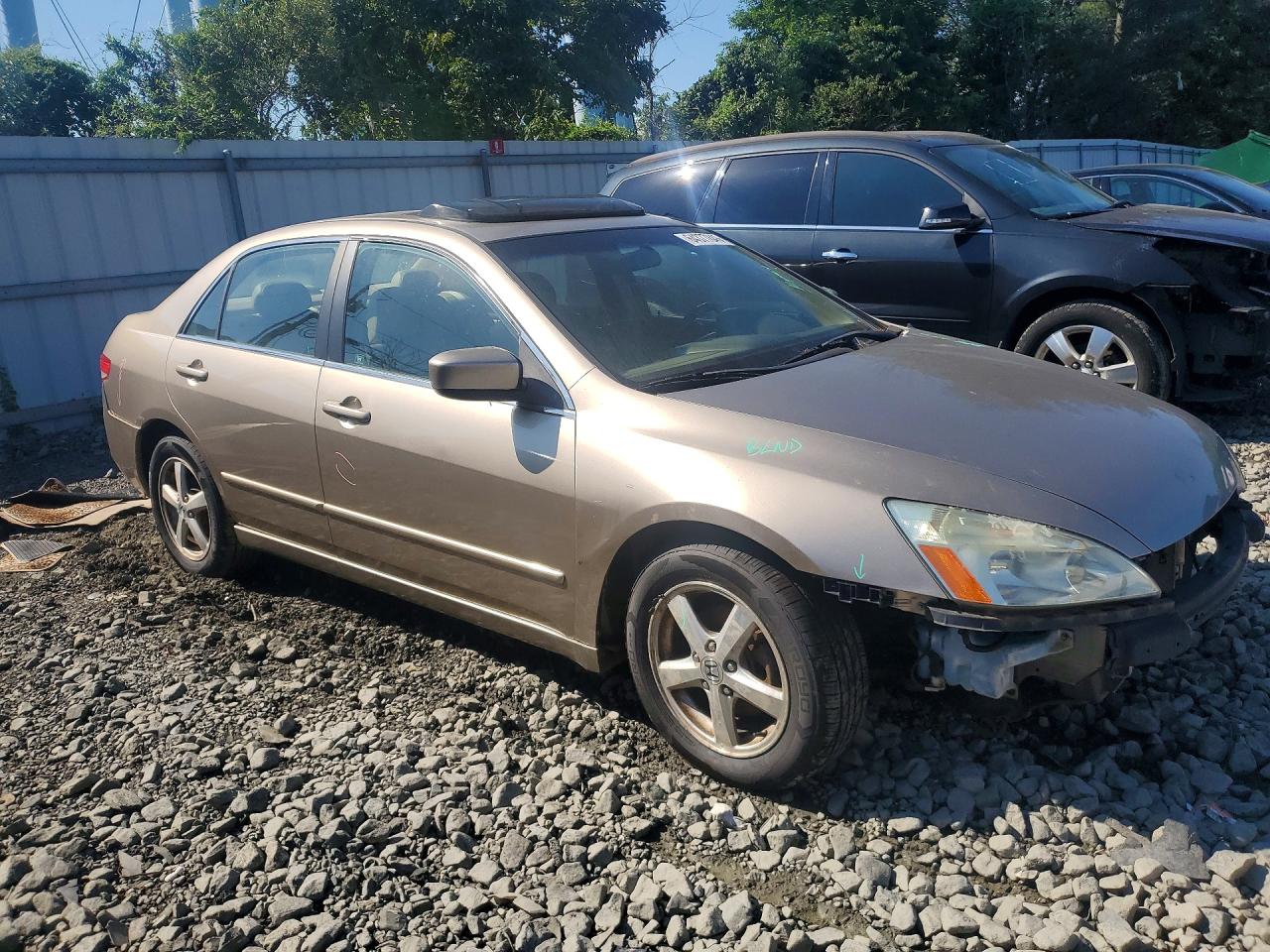 2003 Honda Accord Ex Tan vin: JHMCM56683C065805