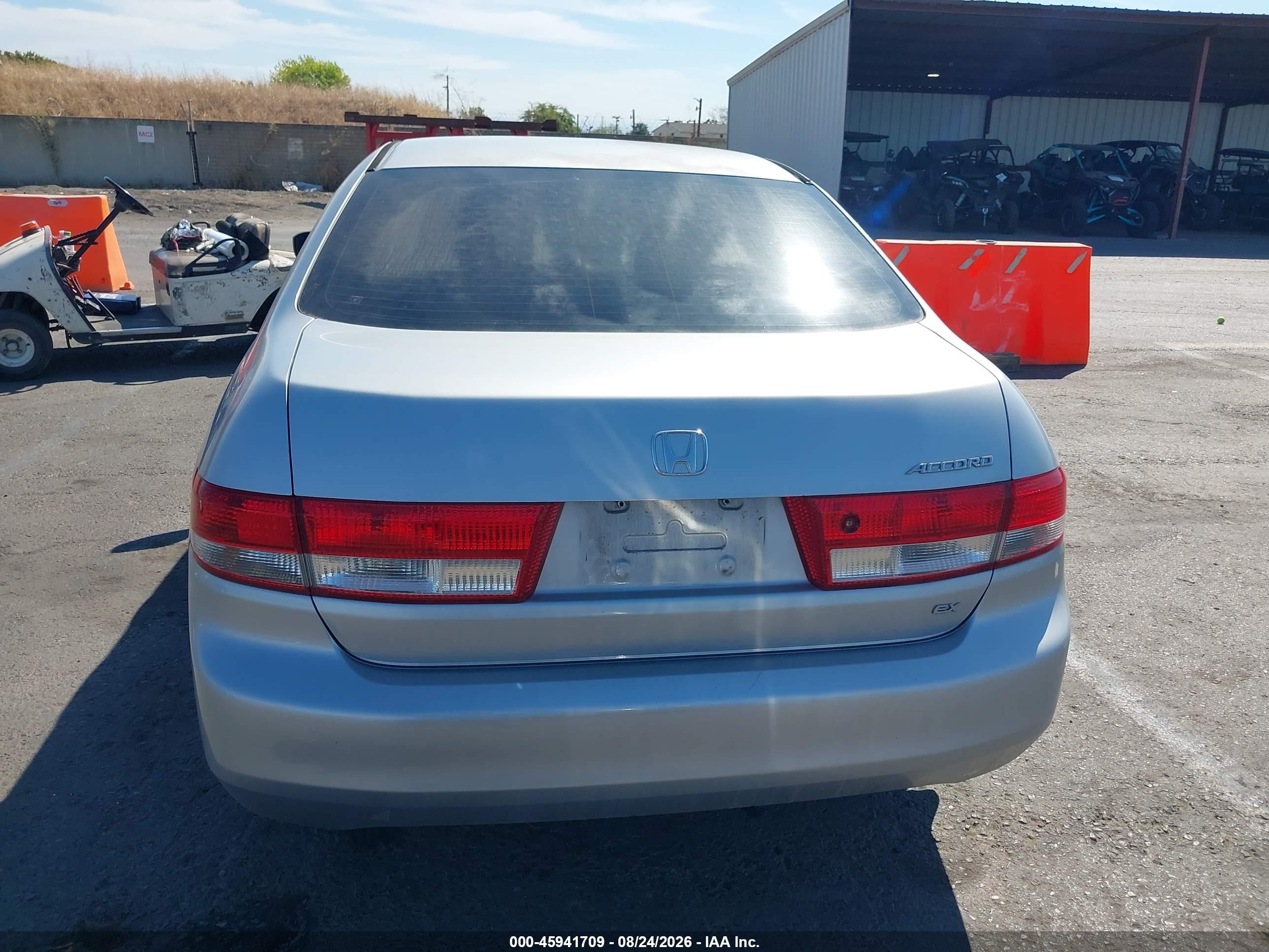 2003 Honda Accord 2.4 Ex Silver vin: JHMCM56683C069725