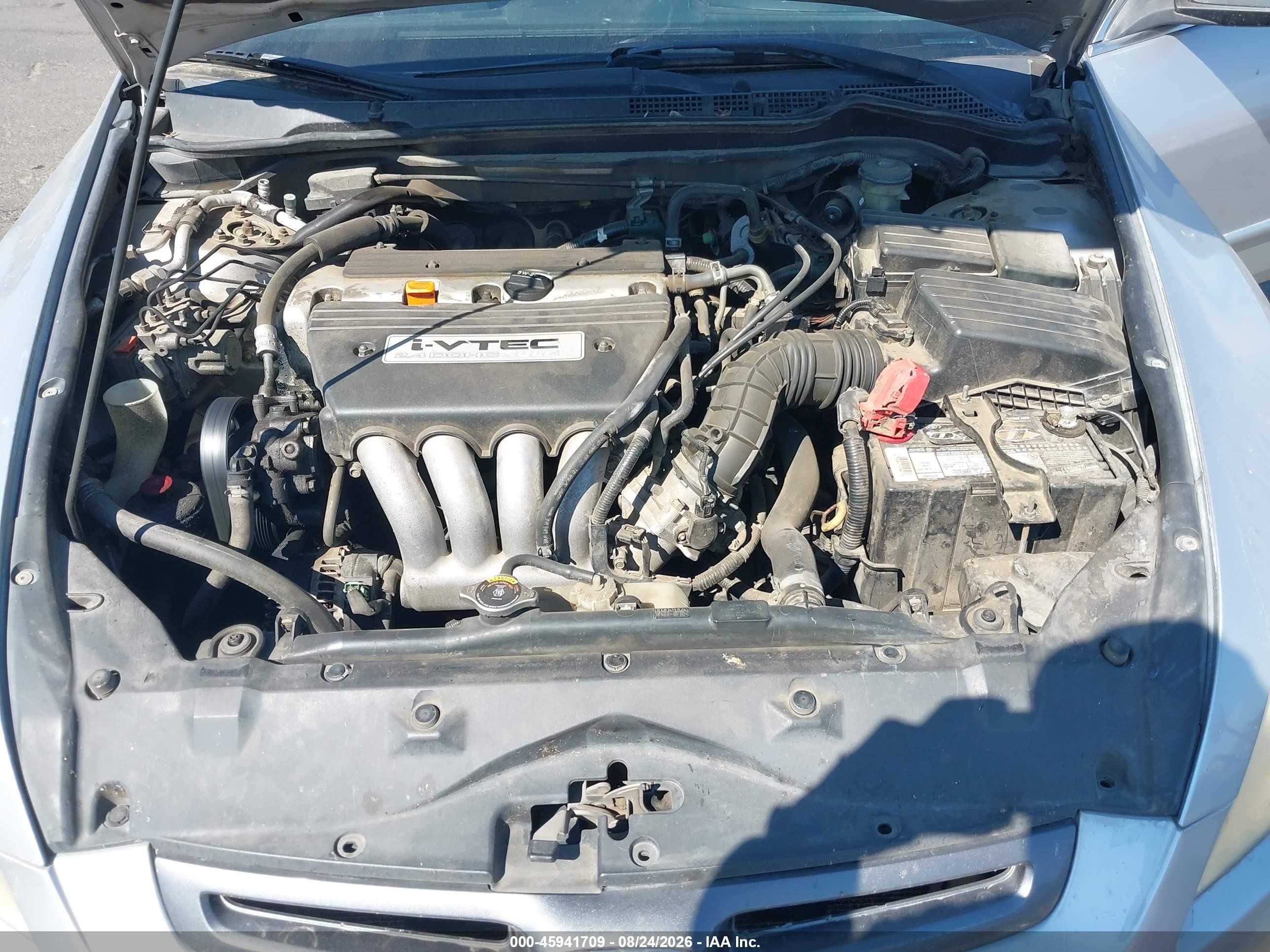 2003 Honda Accord 2.4 Ex Silver vin: JHMCM56683C069725