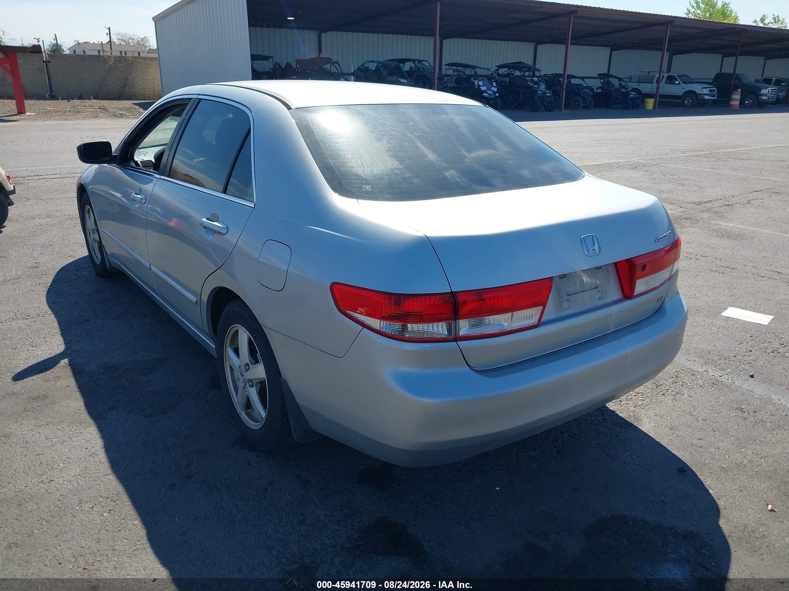 2003 Honda Accord 2.4 Ex Silver vin: JHMCM56683C069725