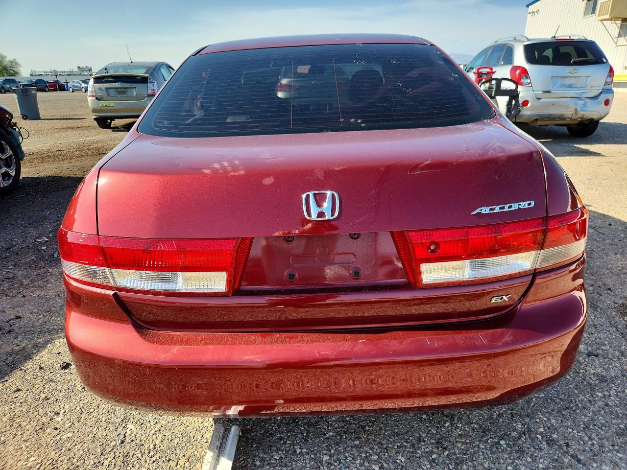 2003 Honda Accord Ex Красный vin: JHMCM56693C046857