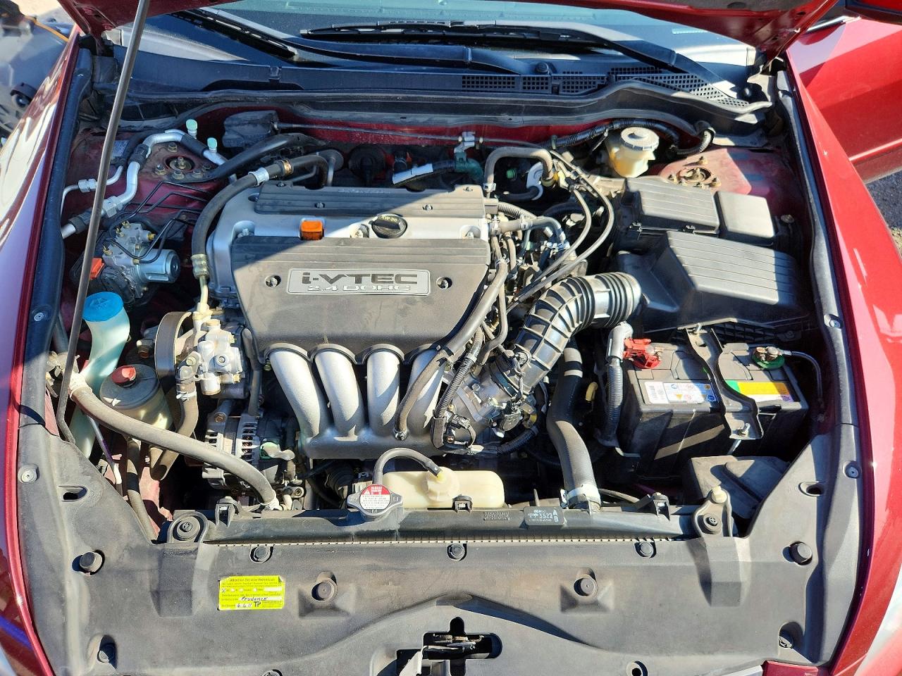 2003 Honda Accord Ex Красный vin: JHMCM56693C046857