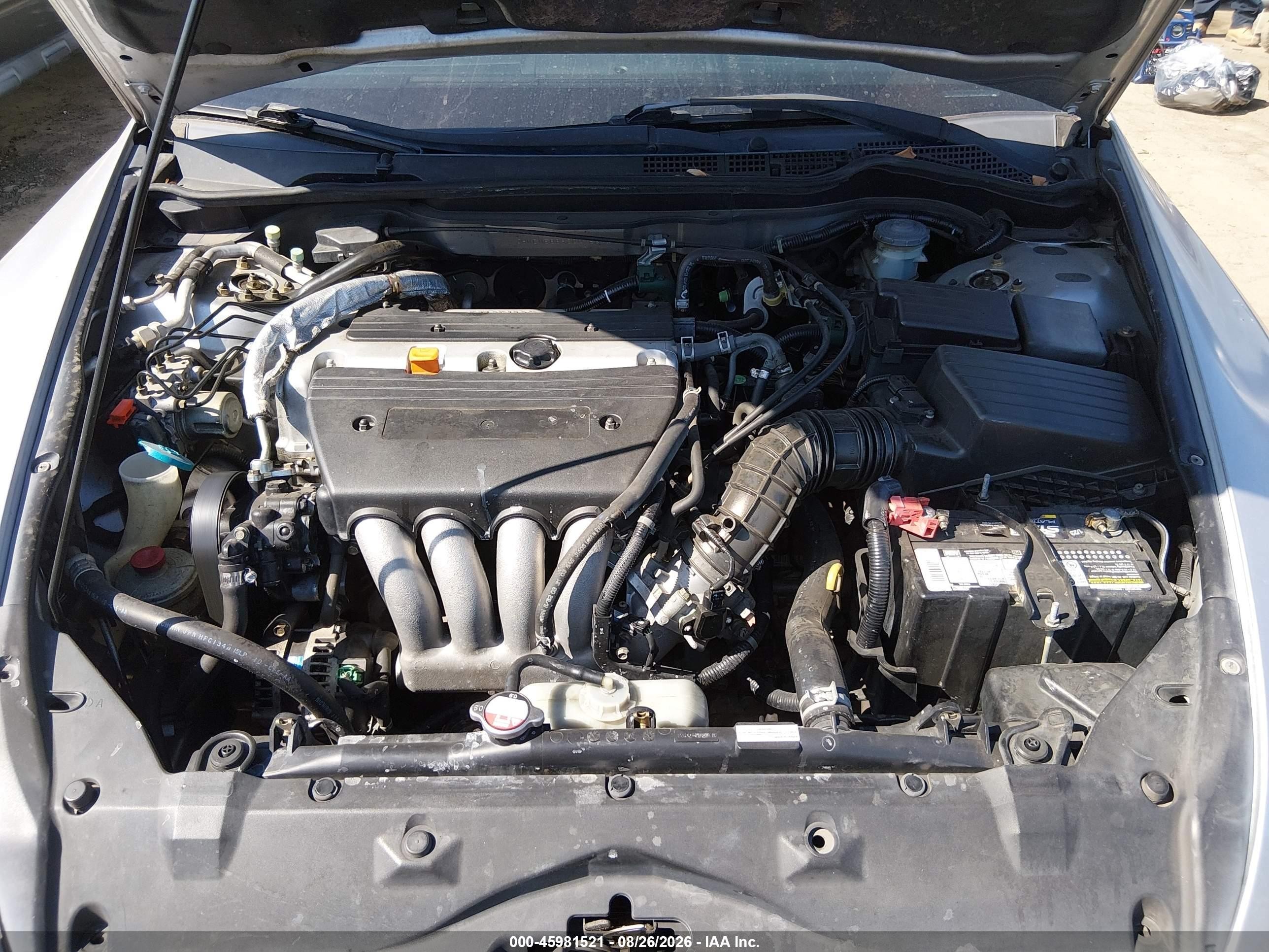 2003 Honda Accord 2.4 Ex Silver vin: JHMCM56693C078370