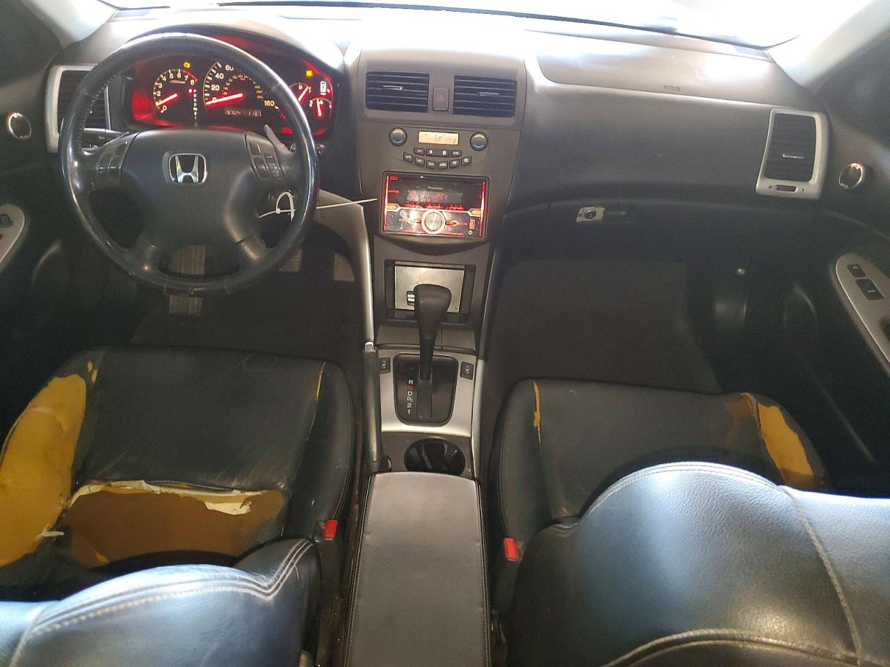 2003 Honda Accord Ex Silver vin: JHMCM56693C086615
