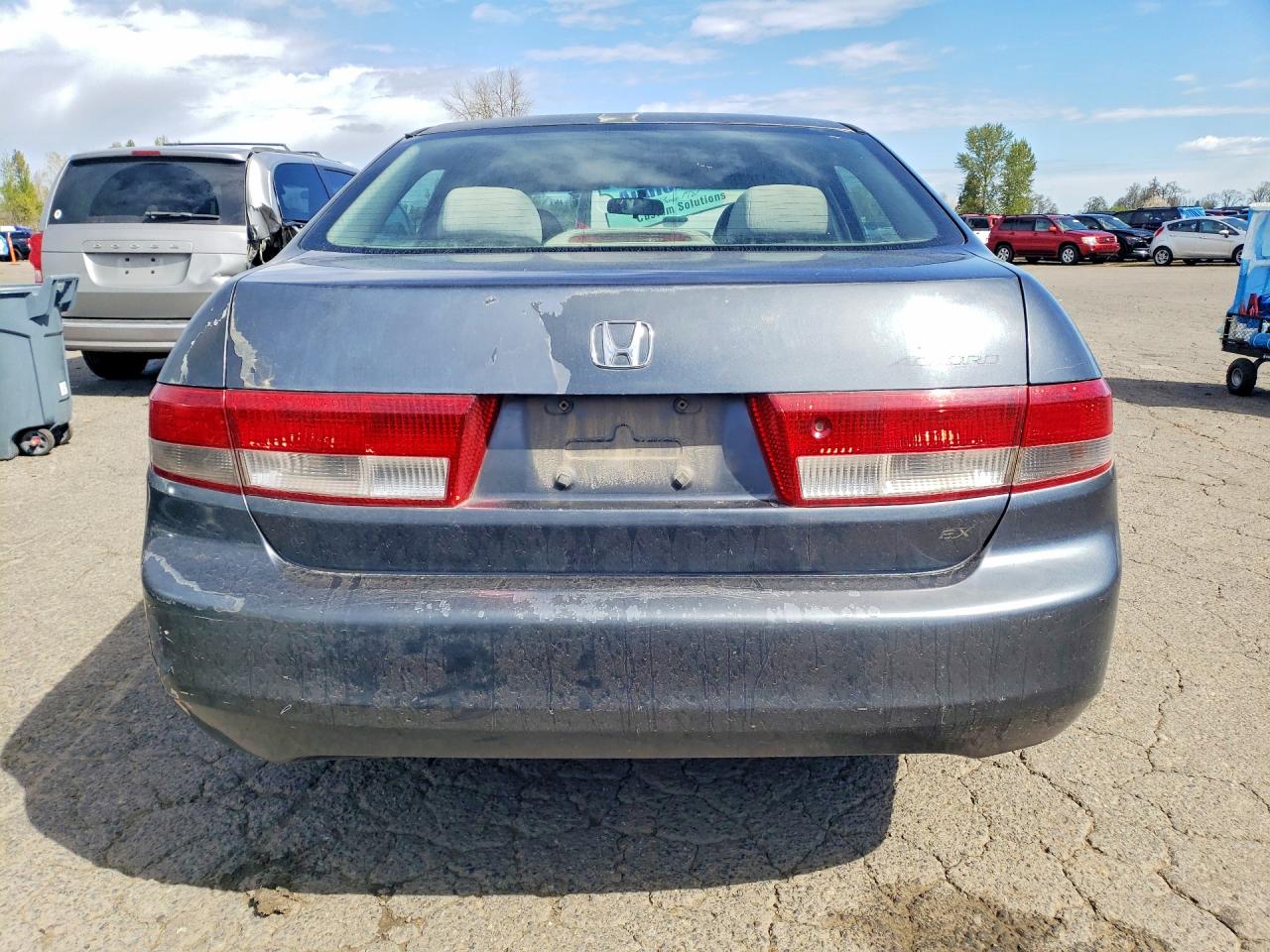 2003 Honda Accord Ex Blue vin: JHMCM56693C087652