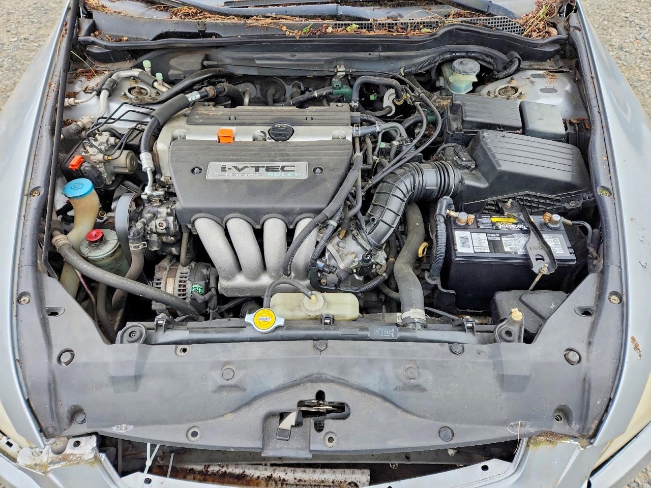 2003 Honda Accord Ex Silver vin: JHMCM566X3C061237